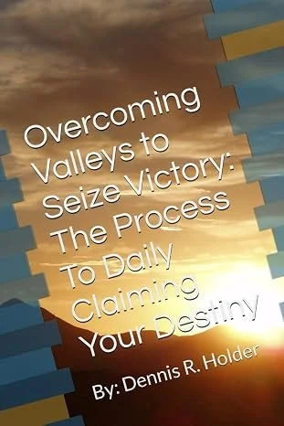 An inspiring book cover featuring a dramatic, warm-toned sunset or sunrise breaking over dark mountain peaks. Bright sunlight streams through a cloudy sky, casting a golden-orange glow across the horizon. Framing the left and right sides of the cover
