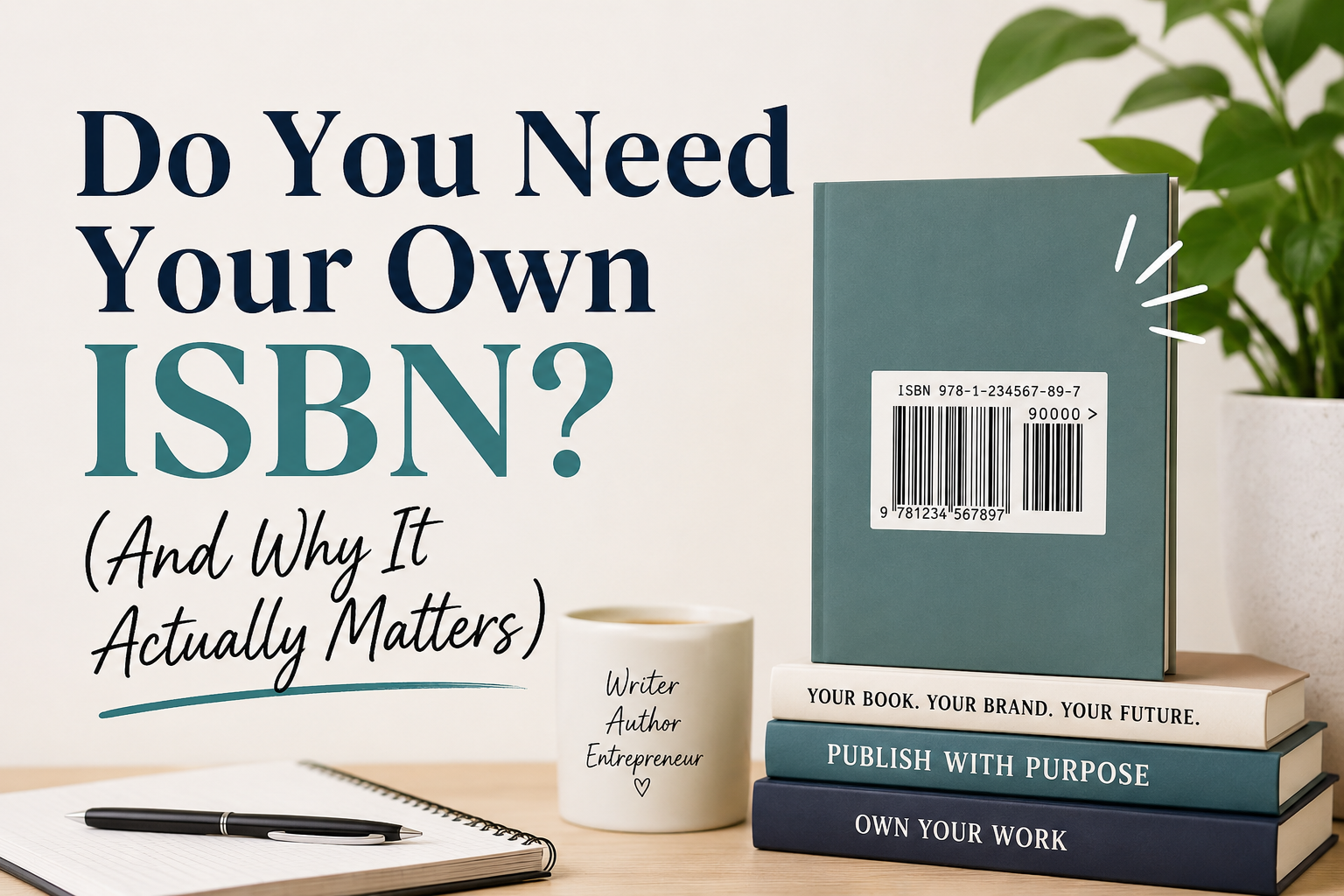 Do You Need Your Own ISBN? (And Why It Actually Matters)