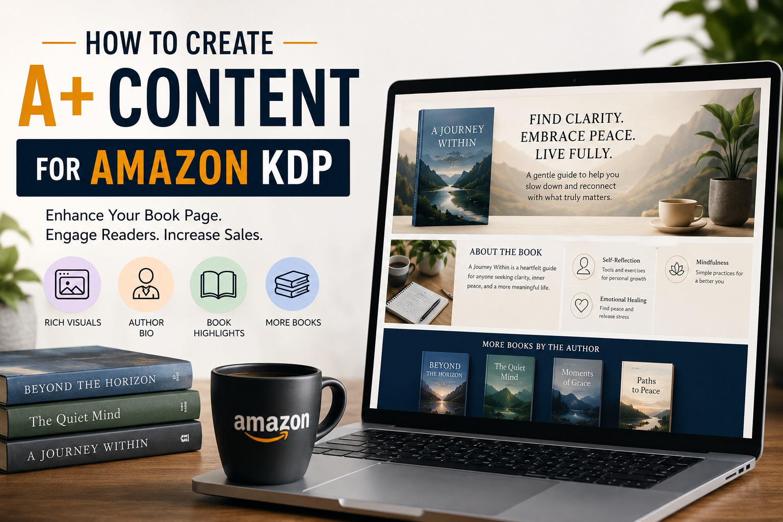 How to Create A+ Content for Amazon KDP
