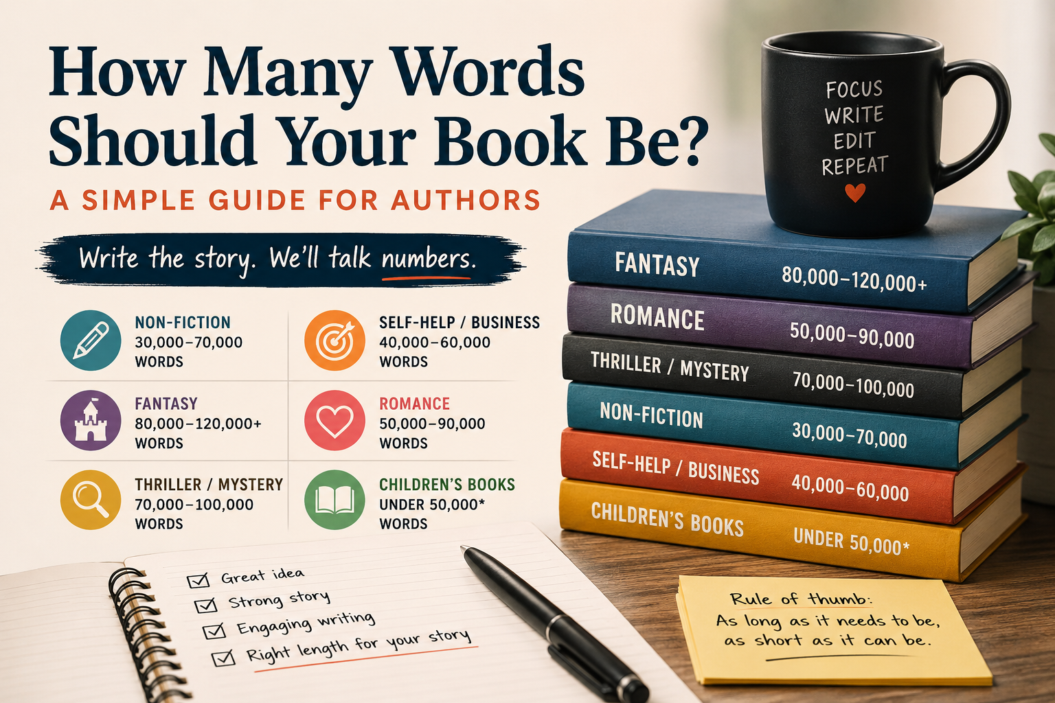How Many Words Should Your Book Be?