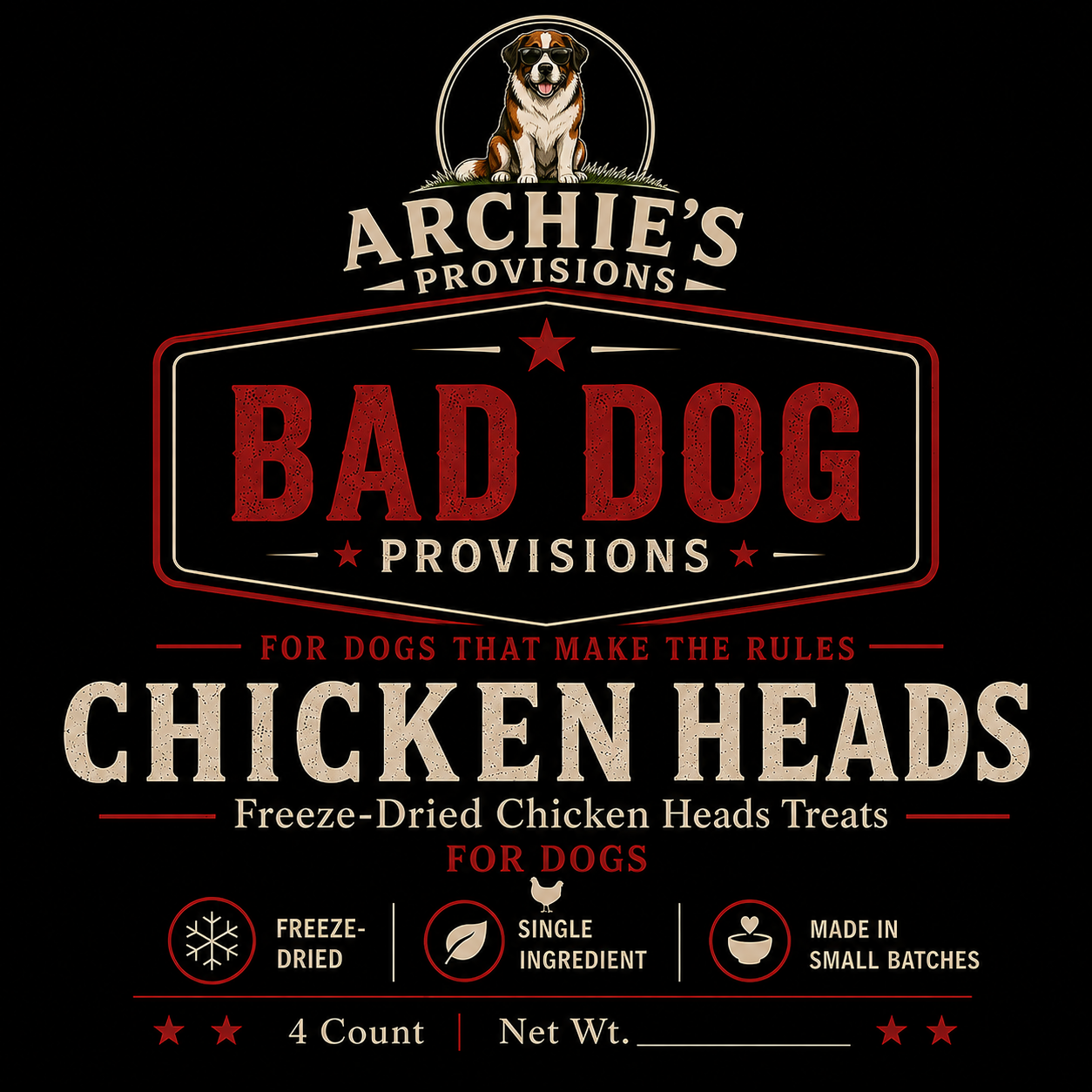 Archie’s Bad Dog Chicken Heads Label.png