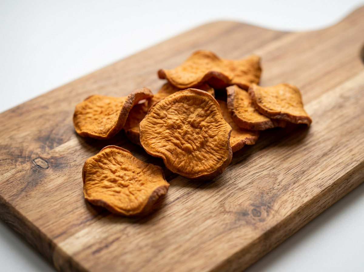 Freeze-Dried Sweet Potato Slices for Dogs
