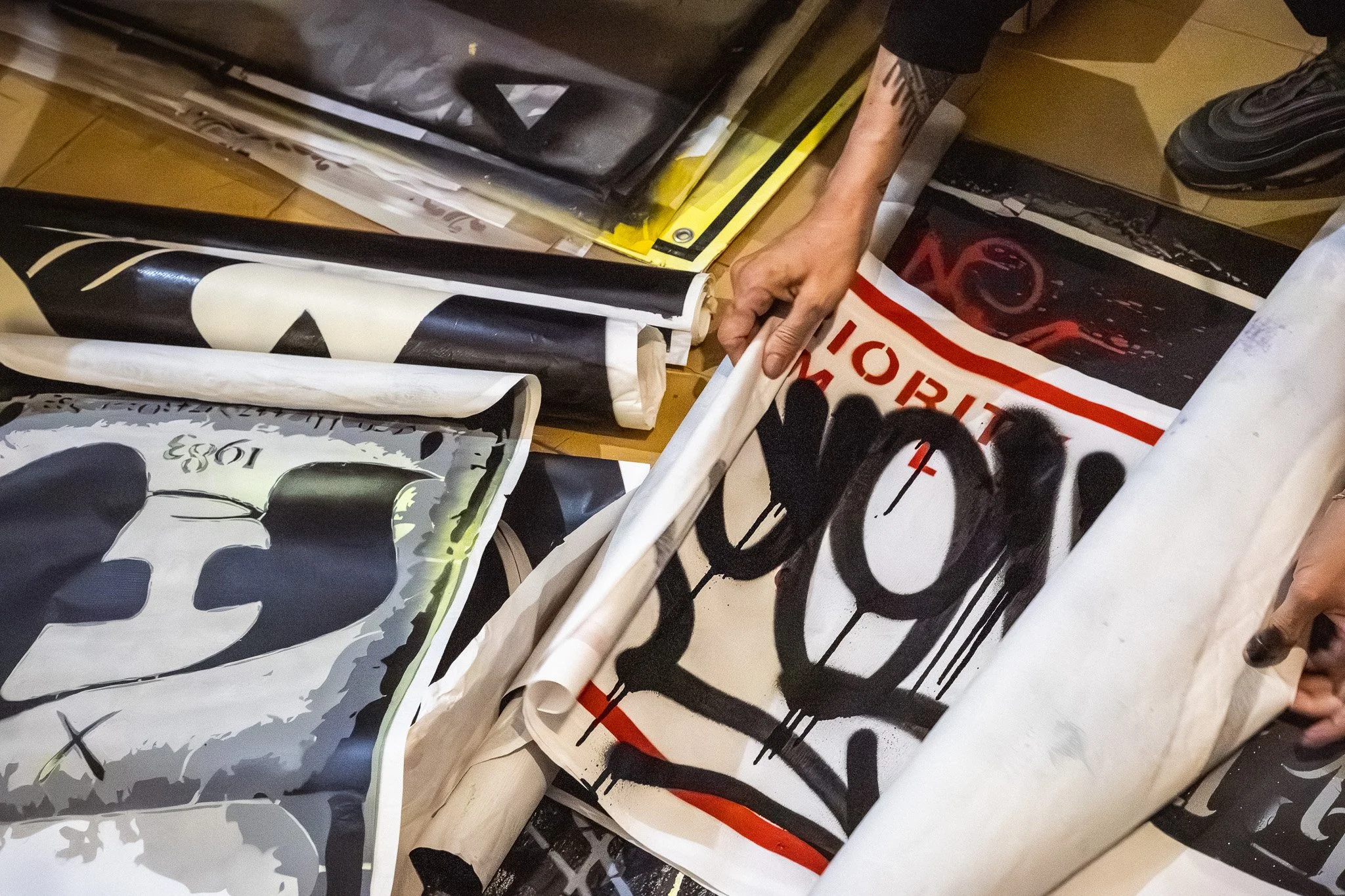 The archive, the accumulation. Nobody photographs this.