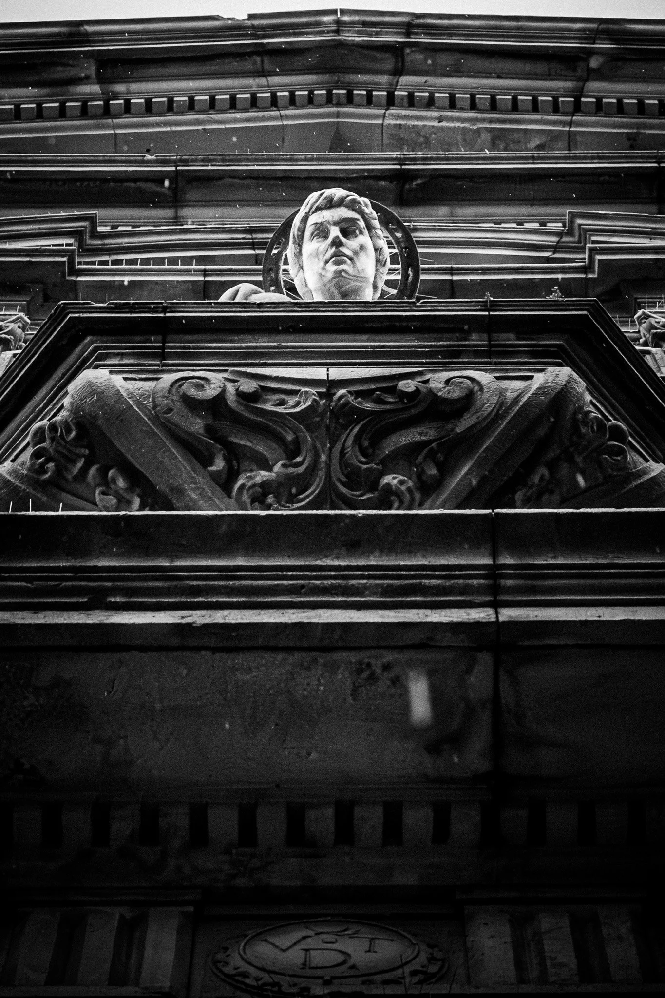 detail of barceloneta's church