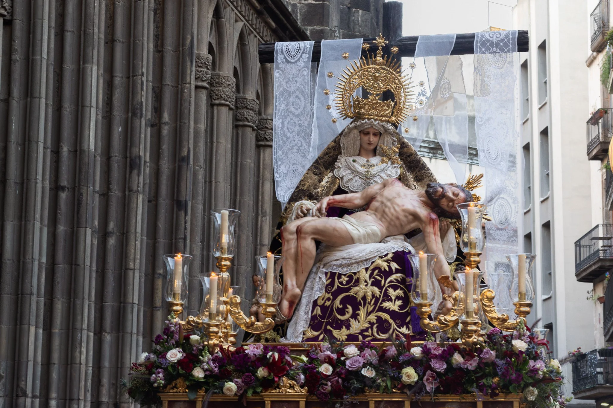 Four hundred years of grief, carried through a Thursday afternoon.