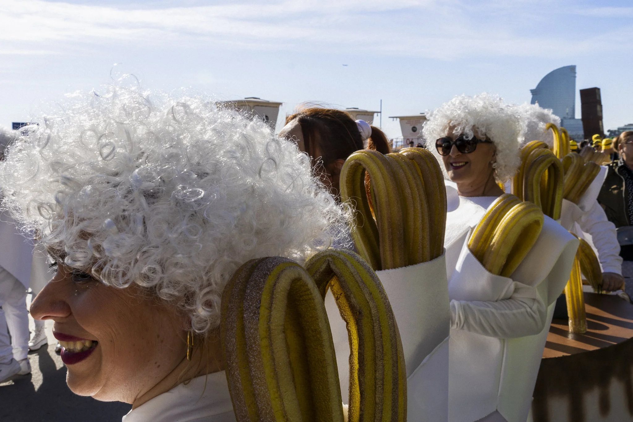 They came as churros. The W Hotel didn't know what to make of them. Barcelona, 2026.
