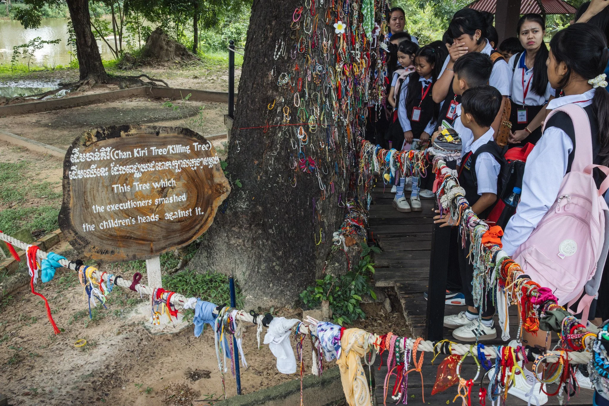 They came to understand what their country did. Choeung Ek, Cambodia. 2025.