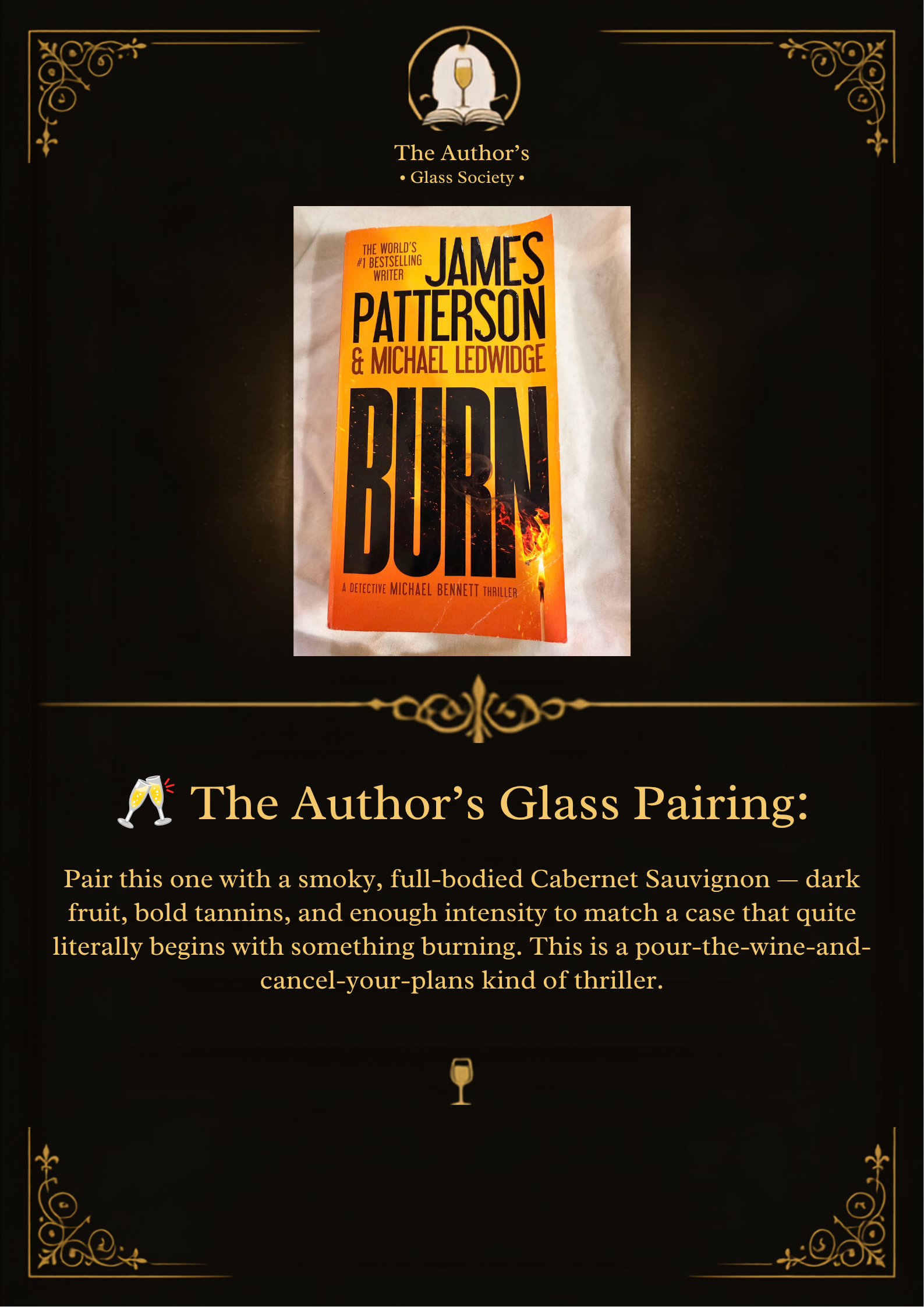 Burn — James Patterson & Michael Ledwidge
