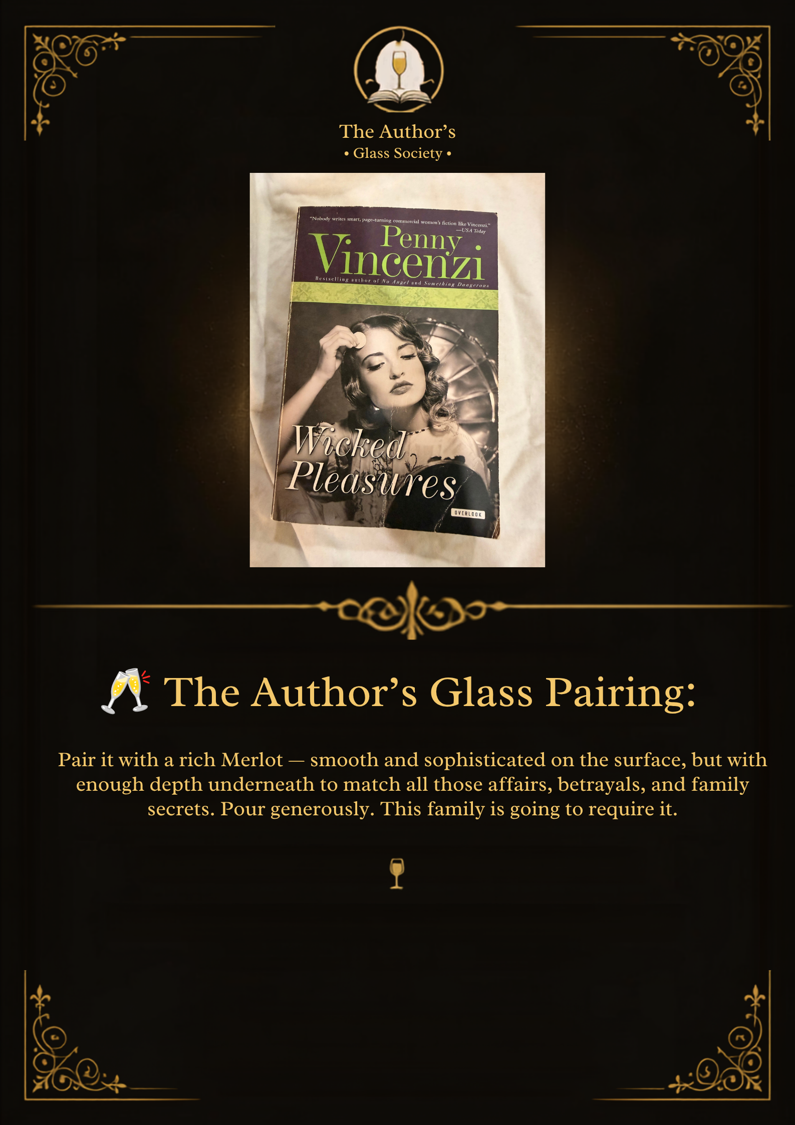 Wicked Pleasures — Penny Vincenzi