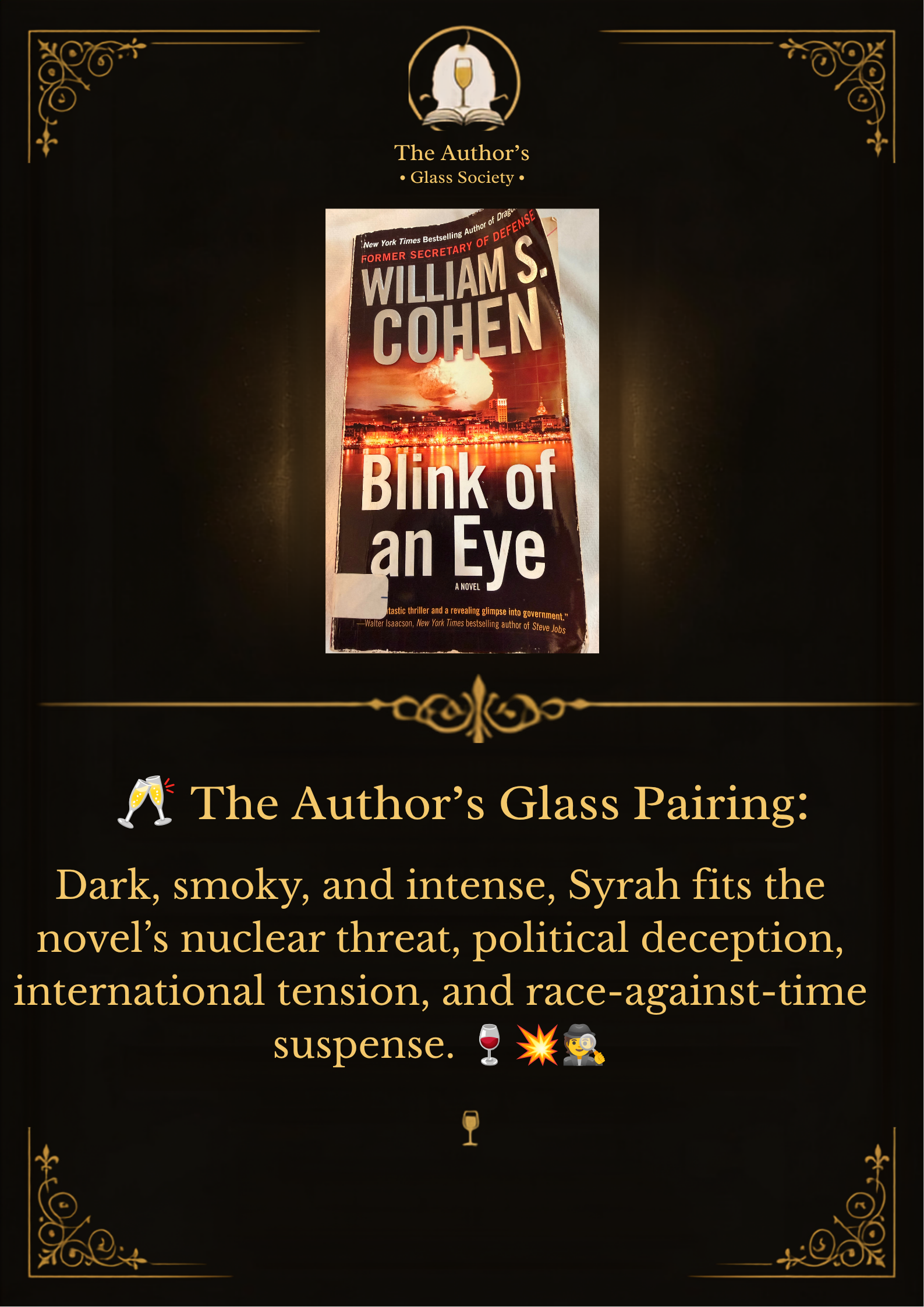 Blink of an Eye — William S. Cohen