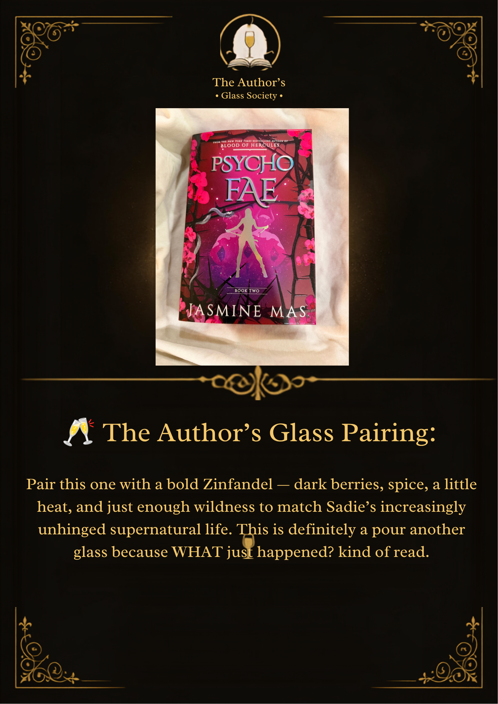 Psycho Fae — Jasmine Mas (Cruel Shifterverse #2)
