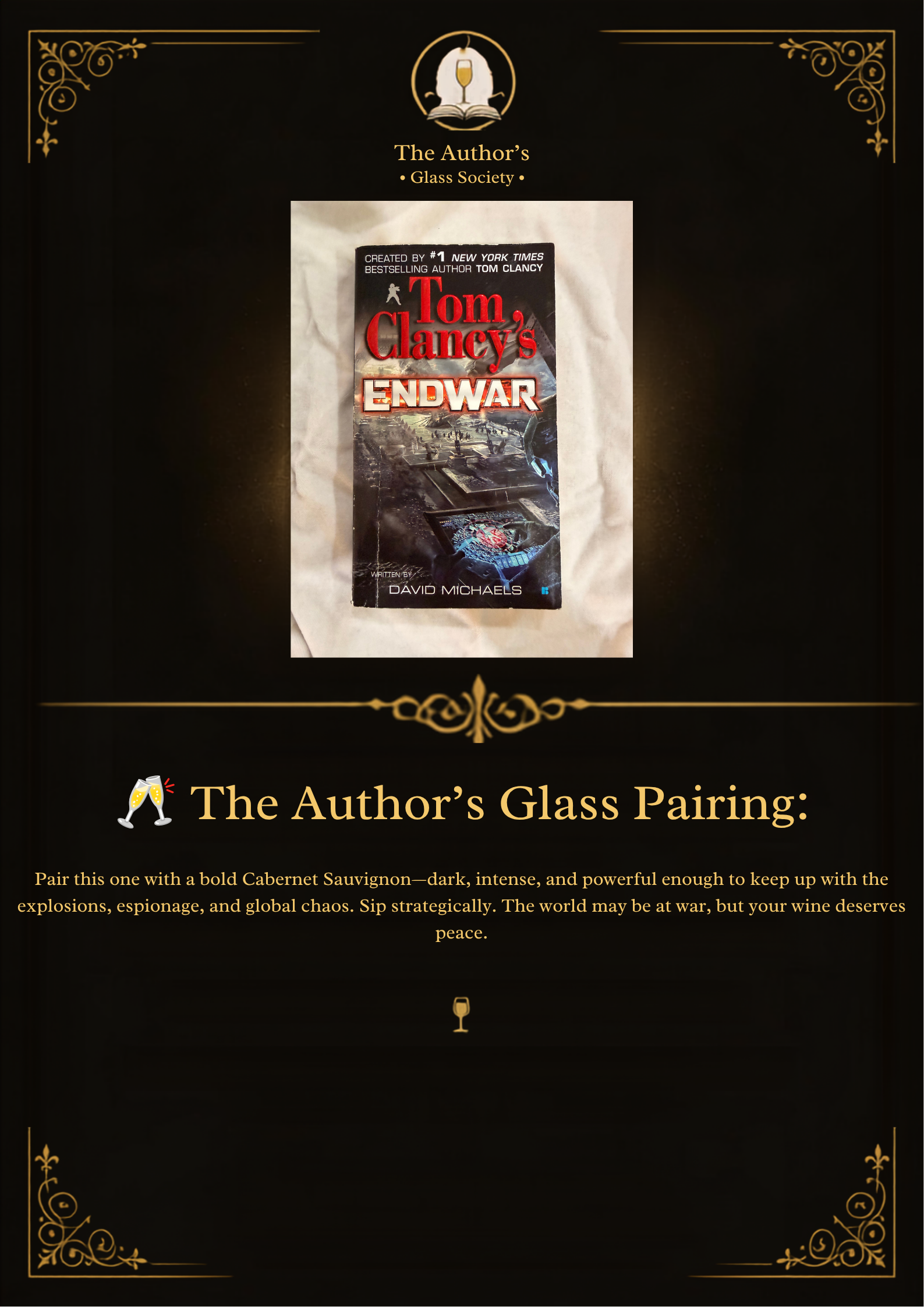 Tom Clancy’s EndWar — David Michaels