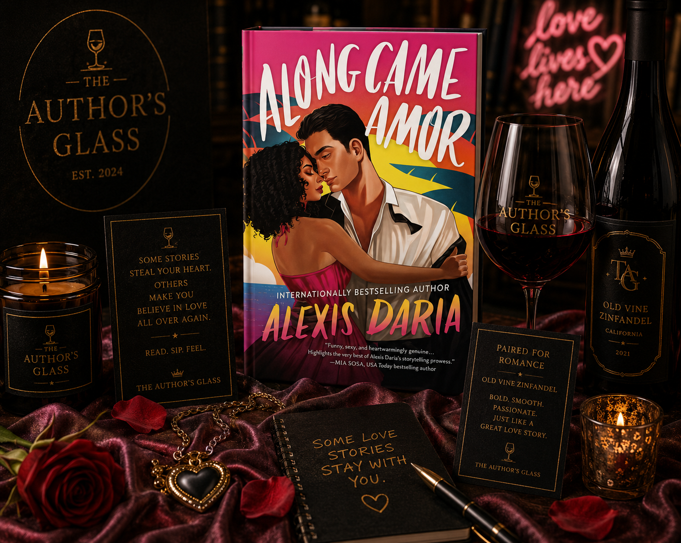 Along Came Amor by Alexis Daria (Paperback)