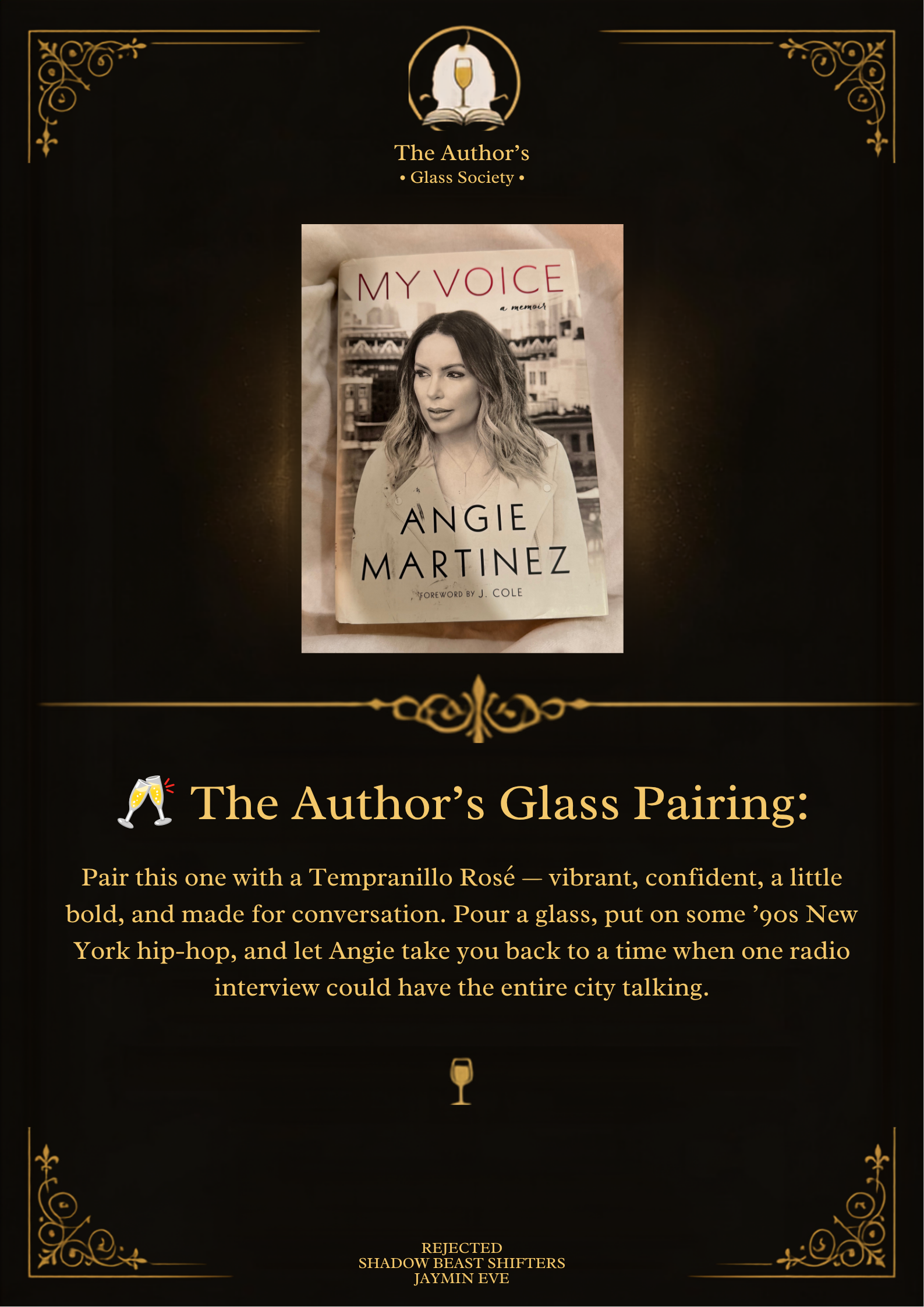 My Voice: A Memoir — Angie Martinez Foreword by J. Cole