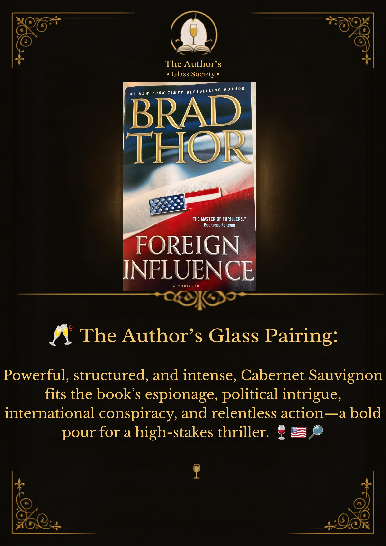 Foreign Influence — Brad Thor