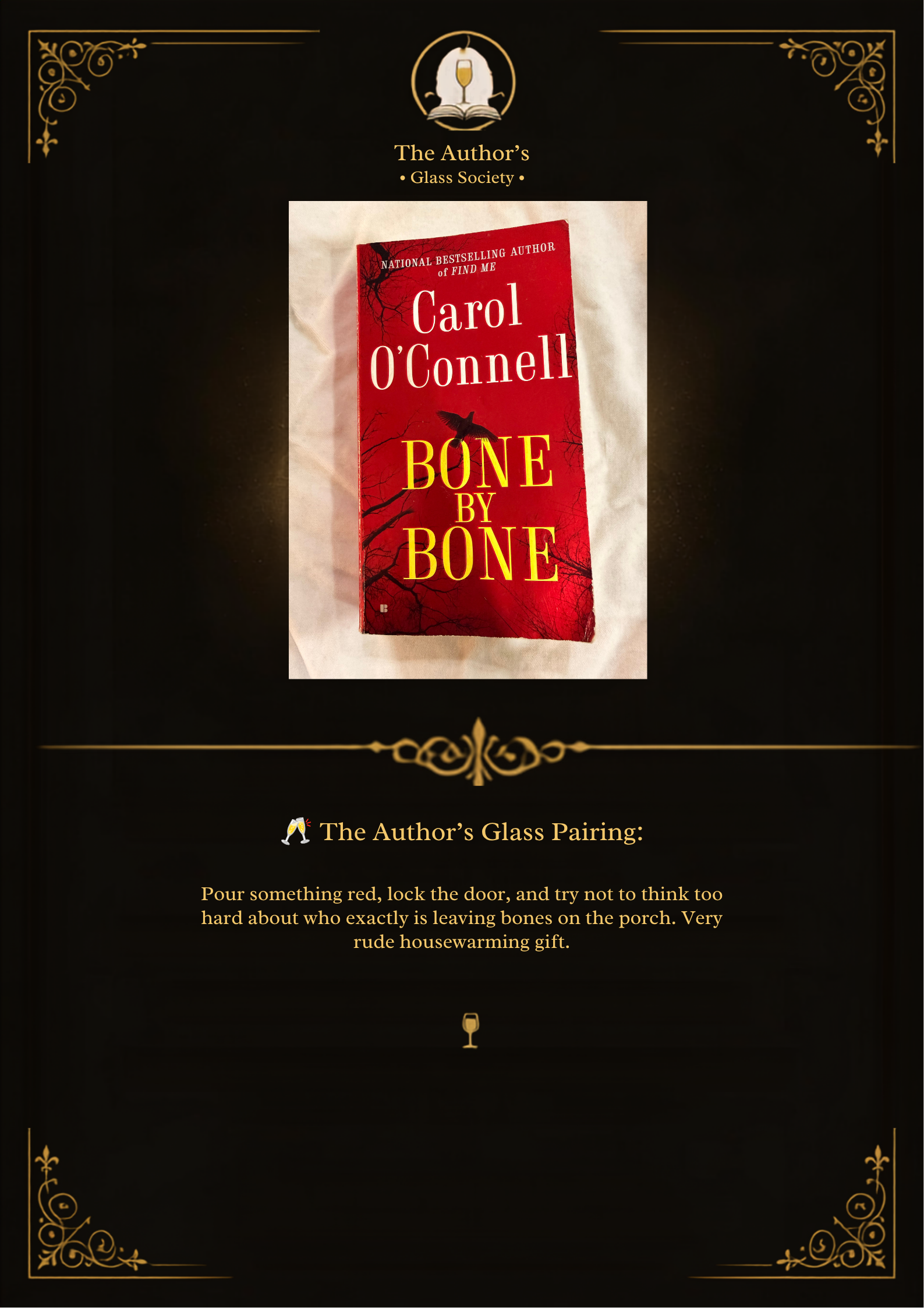 Bone by Bone — Carol O’Connell