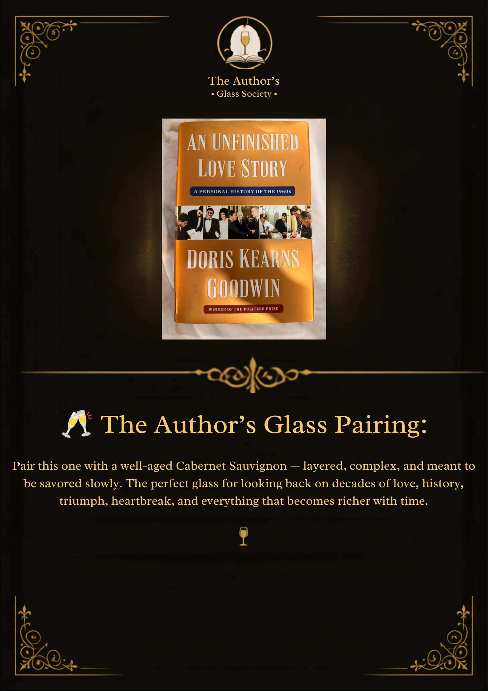 An Unfinished Love Story: A Personal History of the 1960s — Doris Kearns Goodwin