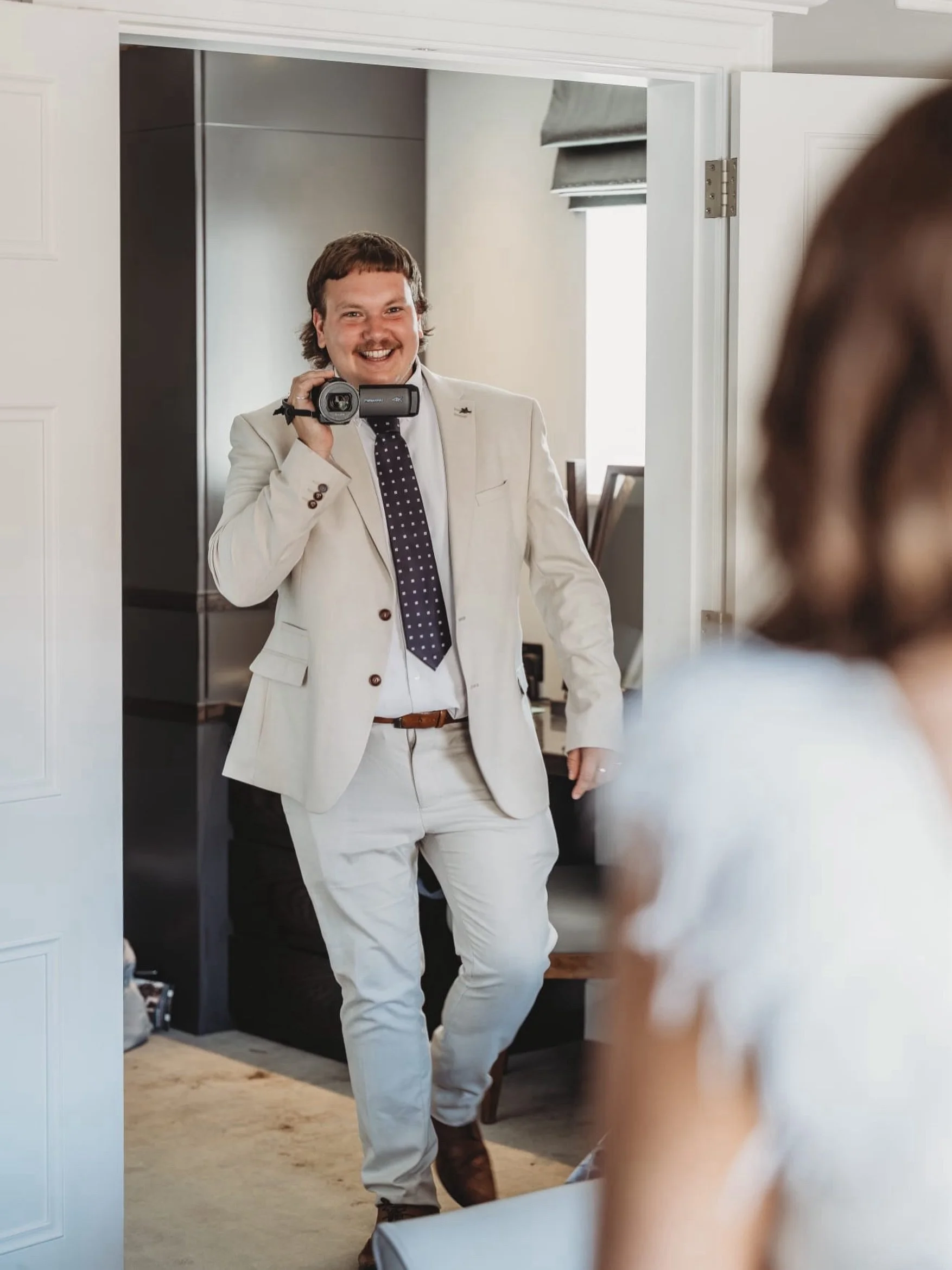 @ellieelsie79 &lsquo;s brother Doug @puddin_dnb was given the task to capture his sister&rsquo;s wedding through his eyes. We can easily say he did a fantastic job. 📹 ✨ 

Ellie and Jon hired our &lsquo;Core Memory Package&rsquo; to capture their wed