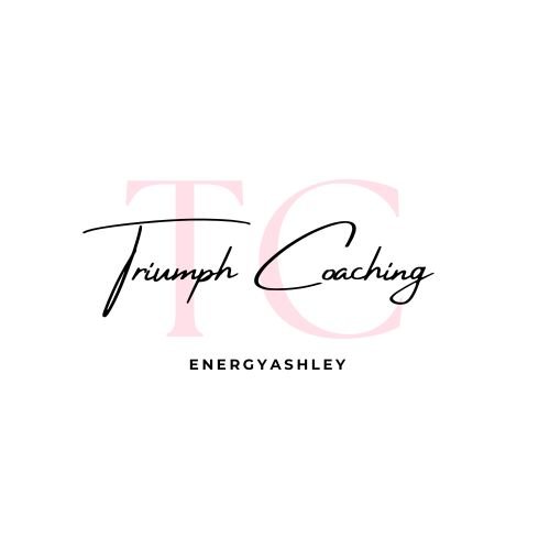 Logo for Triumph Coaching with the initials TC, and the name EnergyAshley underneath.