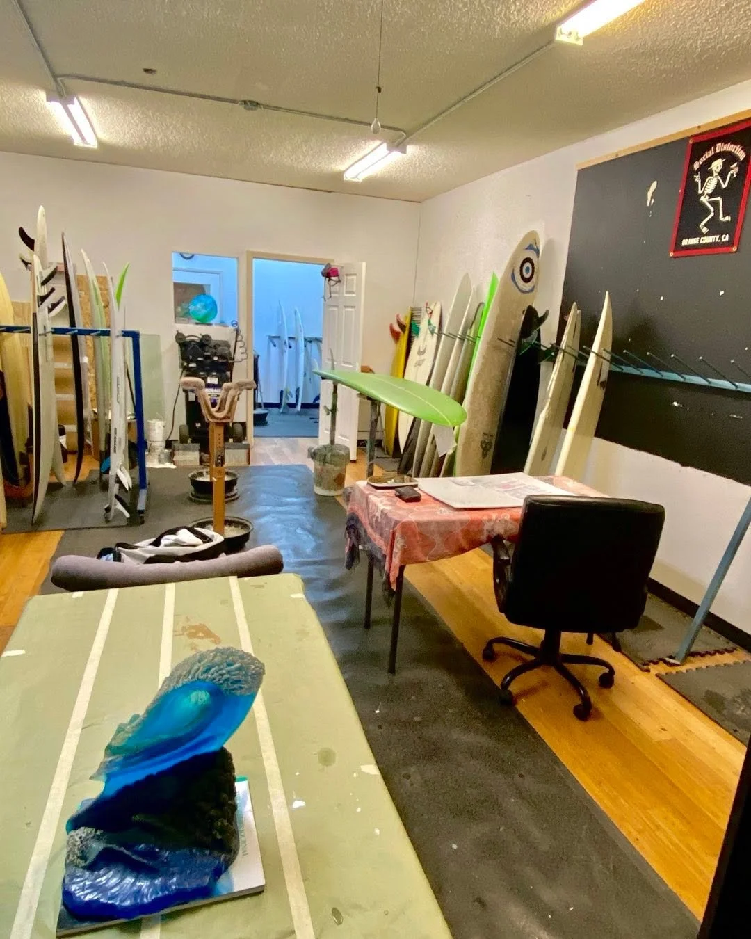 Now Open for Glassbarrels and surfboard repair, 210 D Calle De Los Molinos San Clemente CA 92672 949-386-0165