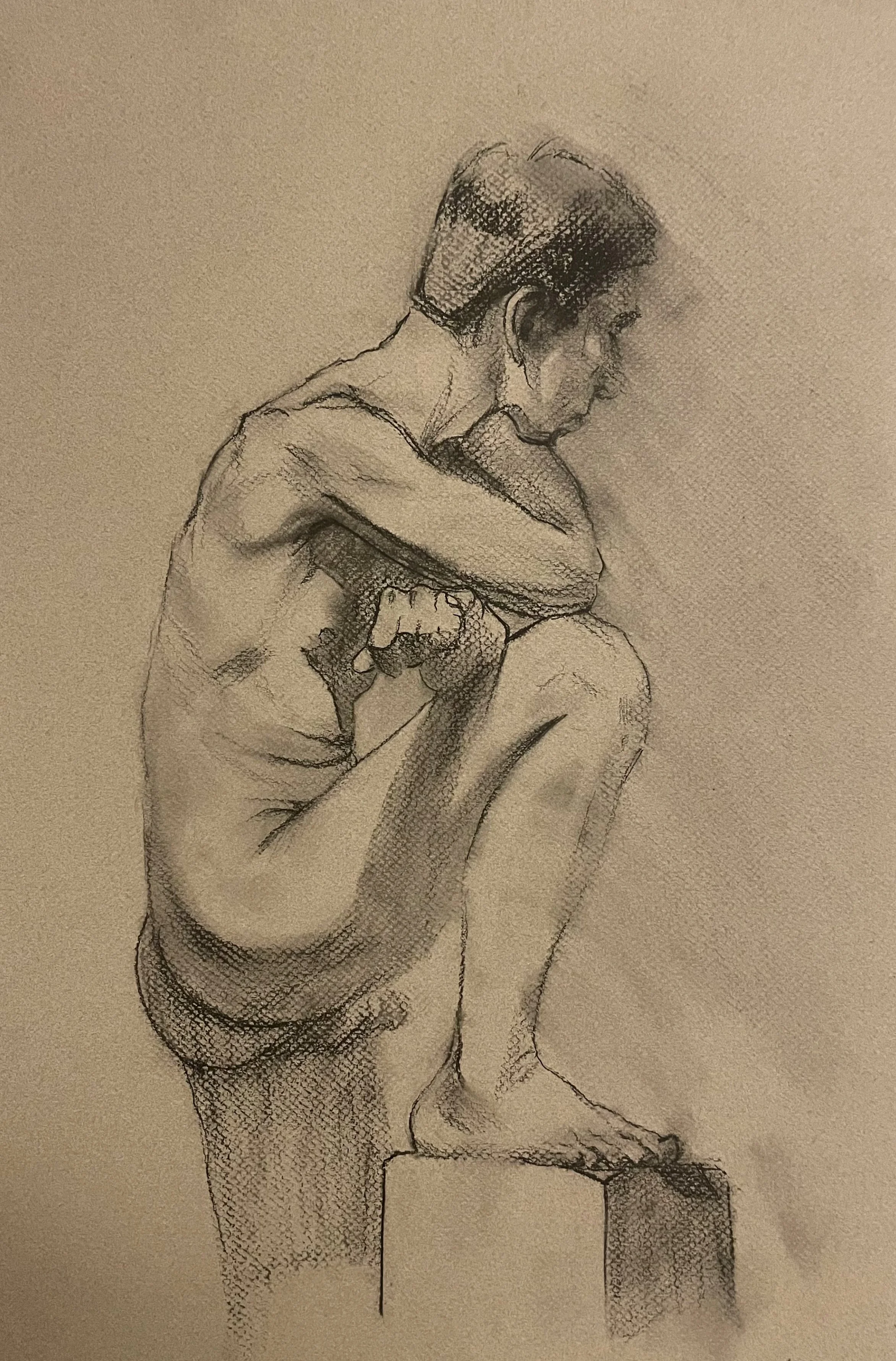 Man in Thought