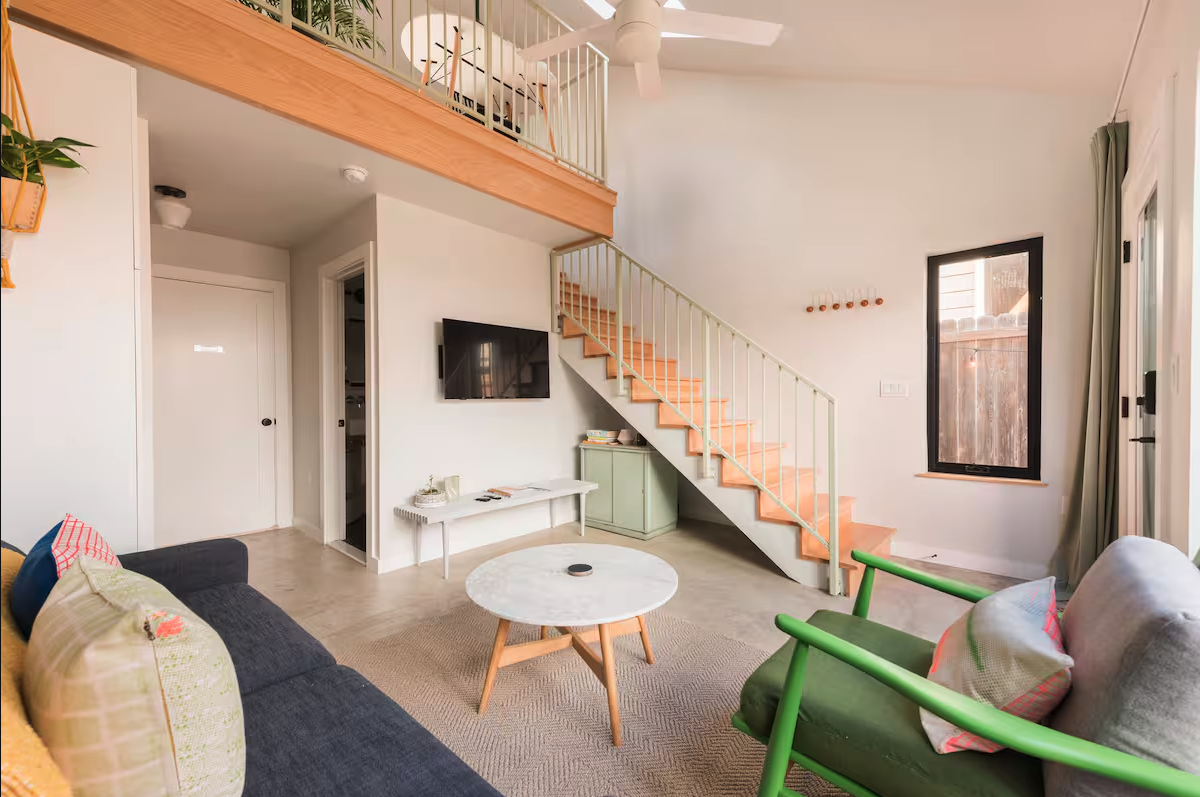 Unique backyard Airbnb stay in Austin Texas