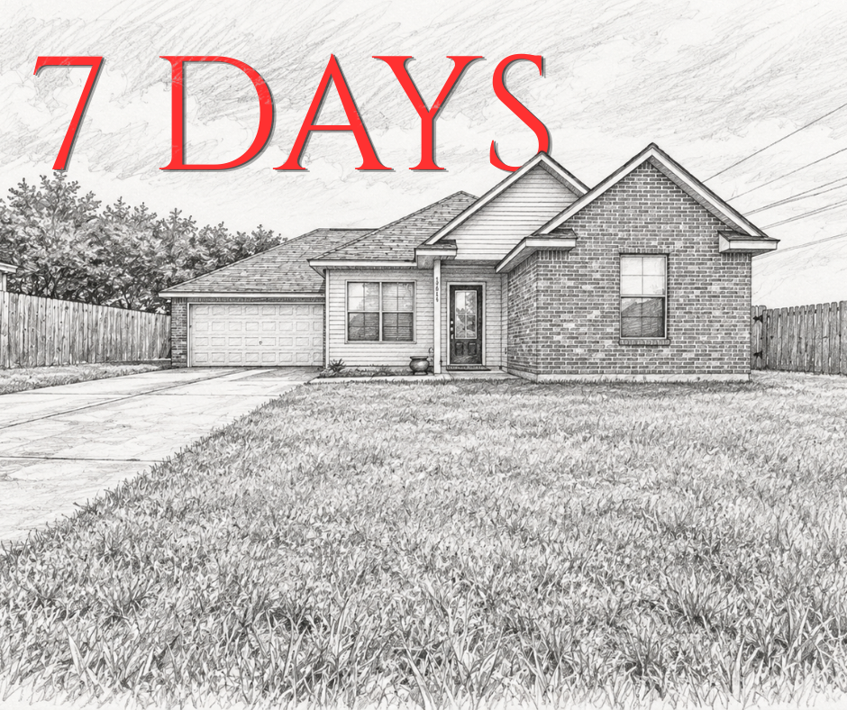 Denham Springs Louisiana home under contract after seven days on market