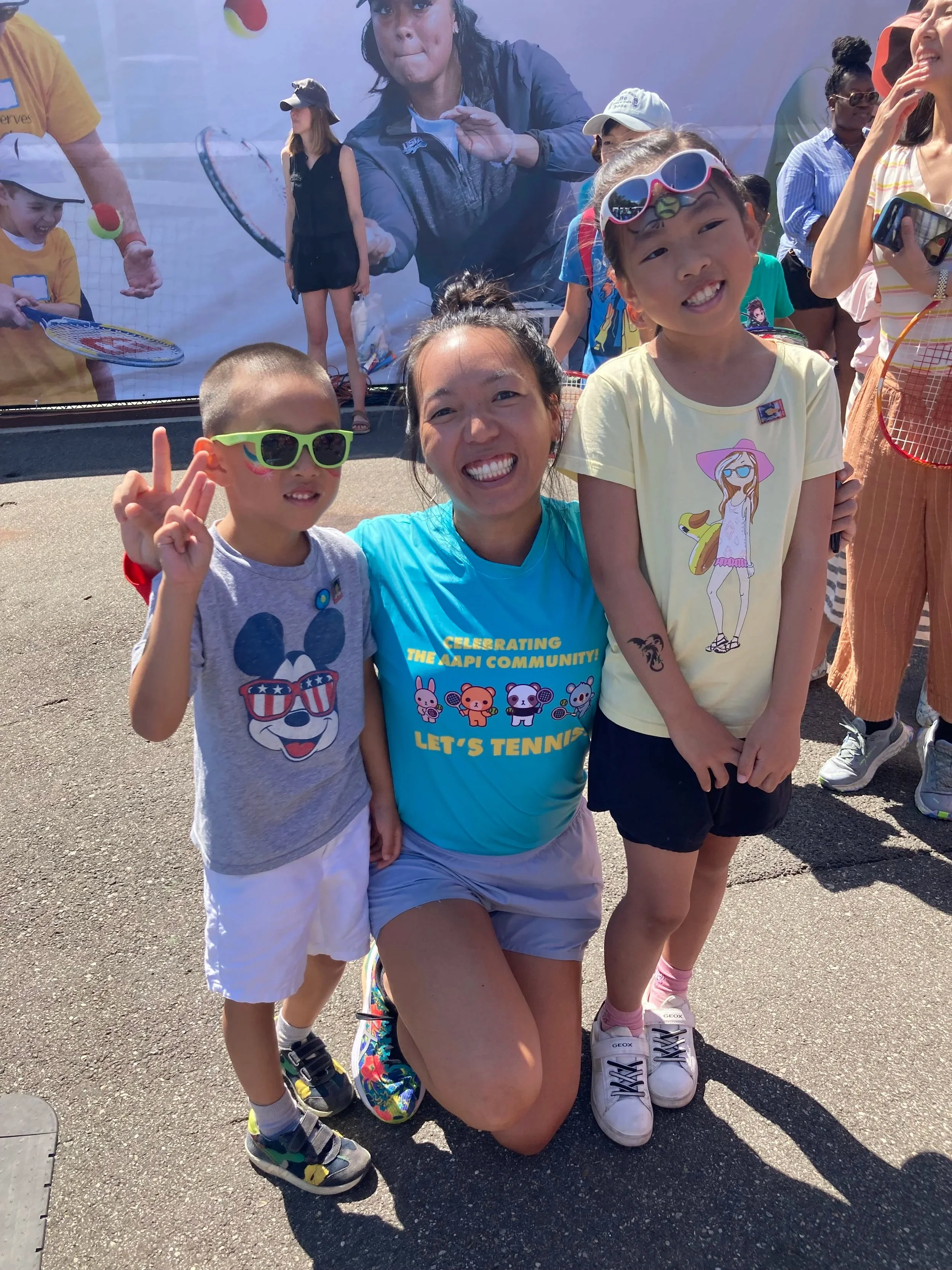 Vania King highlights AAPI event at the US OPen