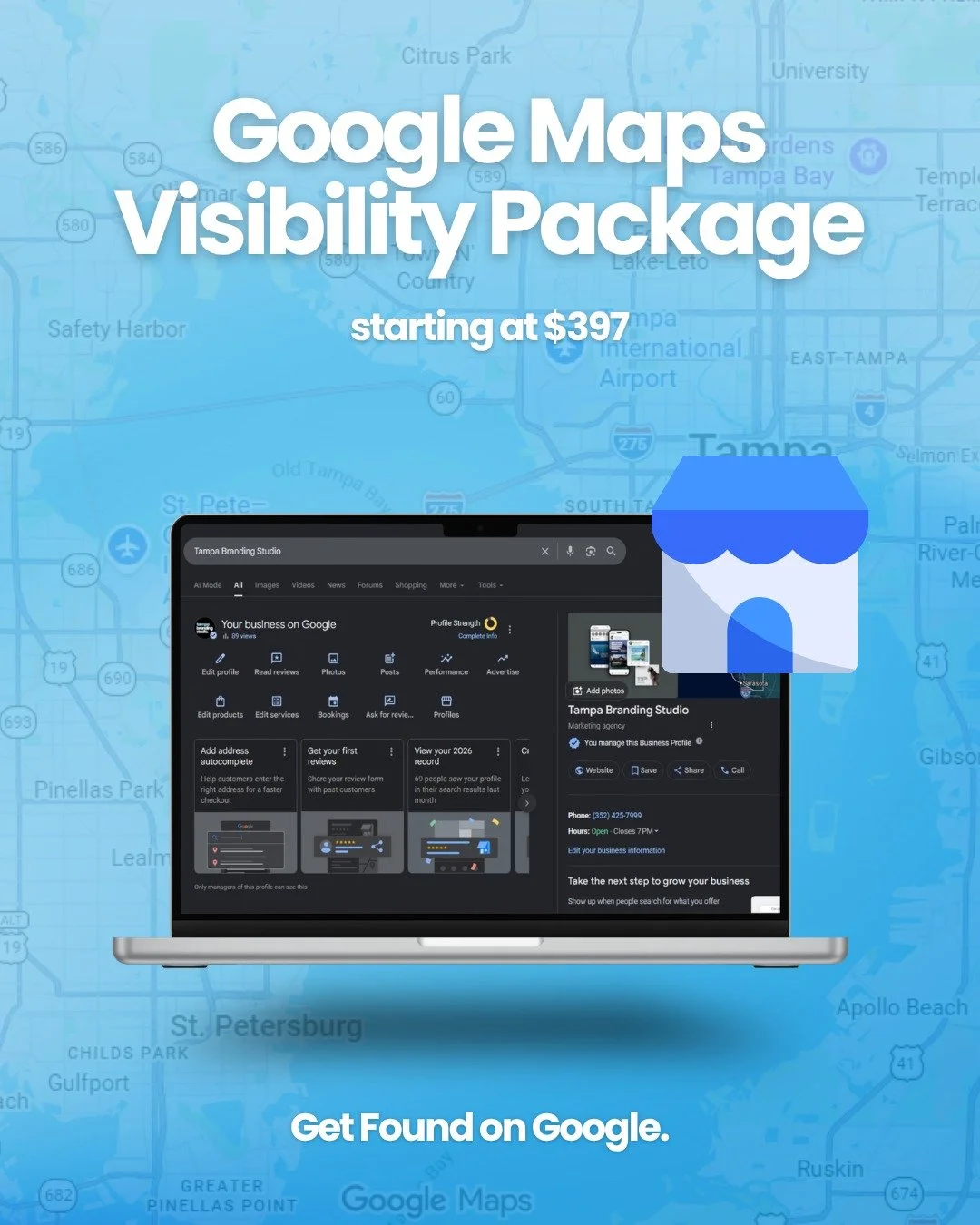 Most businesses already have a Google Business Profile.

A lot of them were set up once and never strategically optimized afterward.

Meanwhile, customers are actively comparing businesses directly on Google Maps before they ever visit a website. The