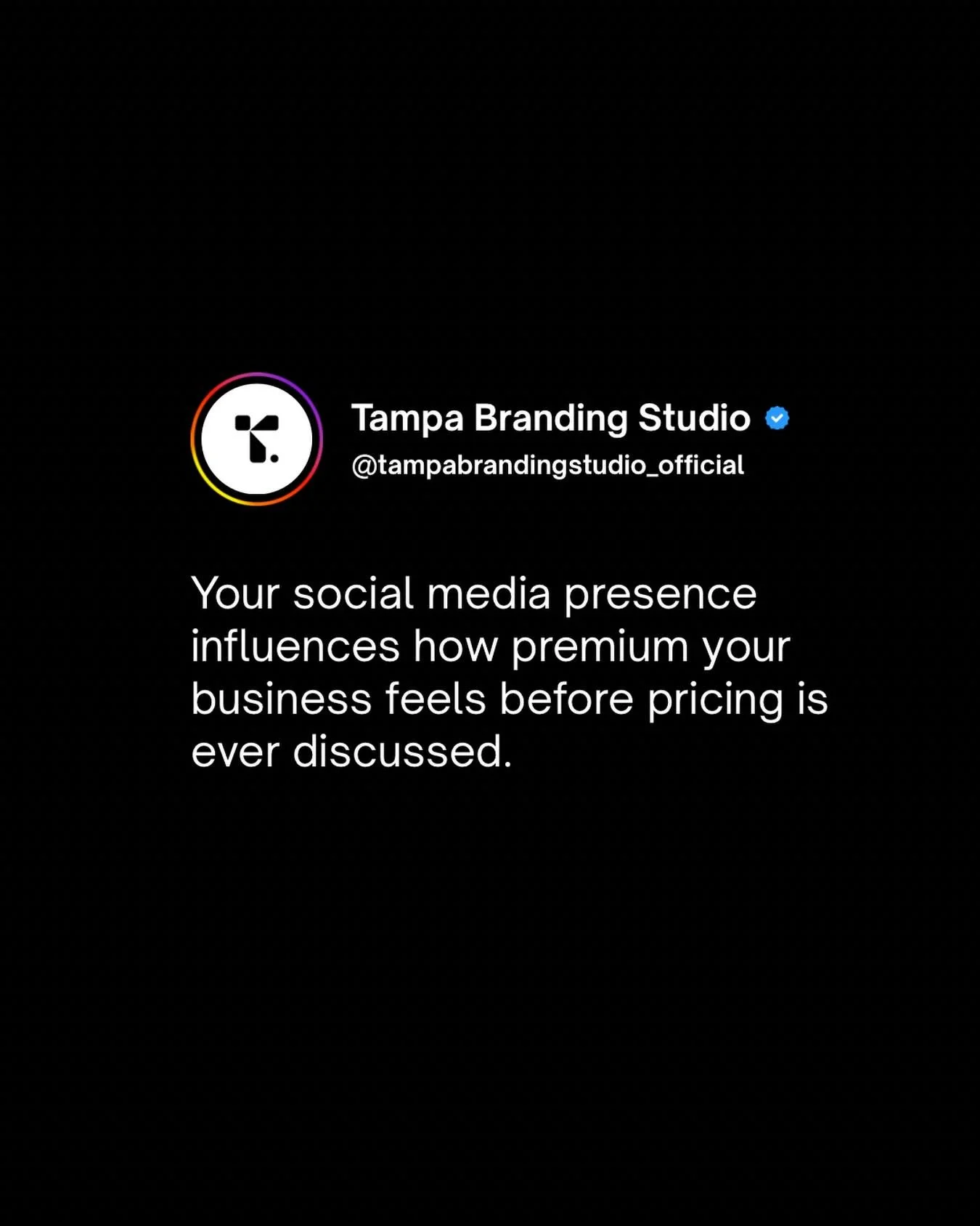 Your social presence influences brand trust. What impression does your social presence leave? 👀