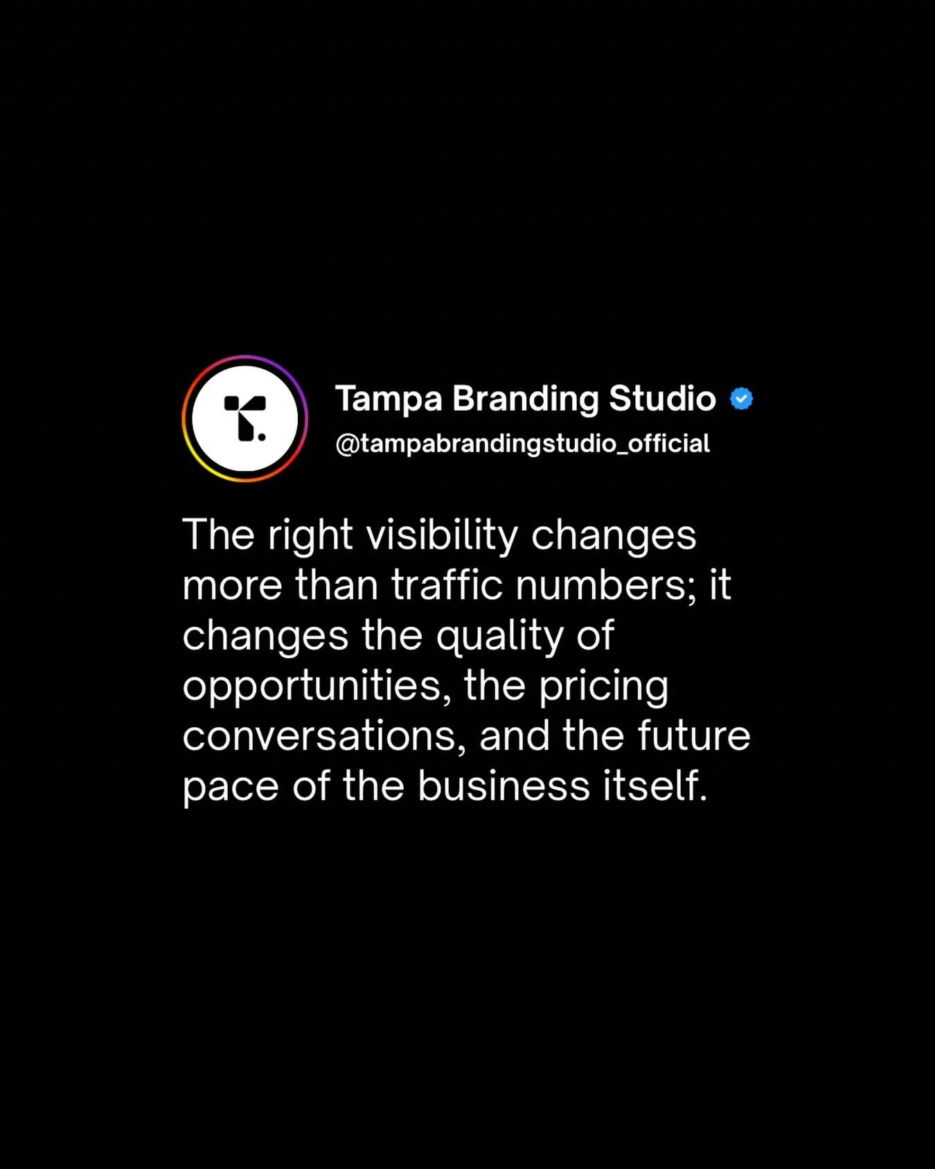 Visibility means showing up where your customers are&hellip; social media, Google&hellip;. Comment VISIBILITY below if your business needs help showing up online
