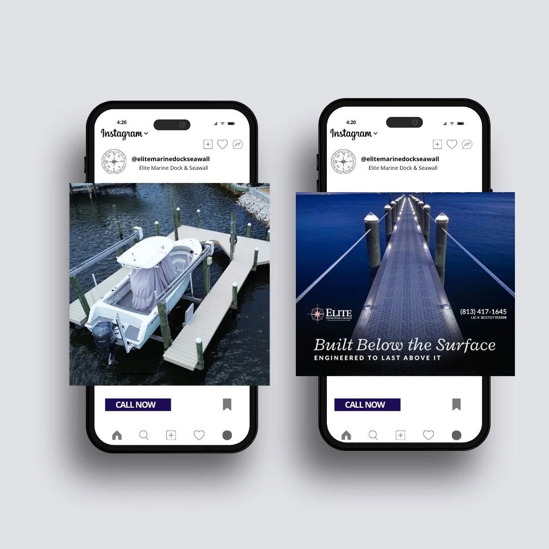 Someone hears your company name, gets a referral, or sees one of your trucks around town.

There&rsquo;s a pretty good chance they&rsquo;re looking you up next.

And when they land on your social media, you want them to find a business that looks act