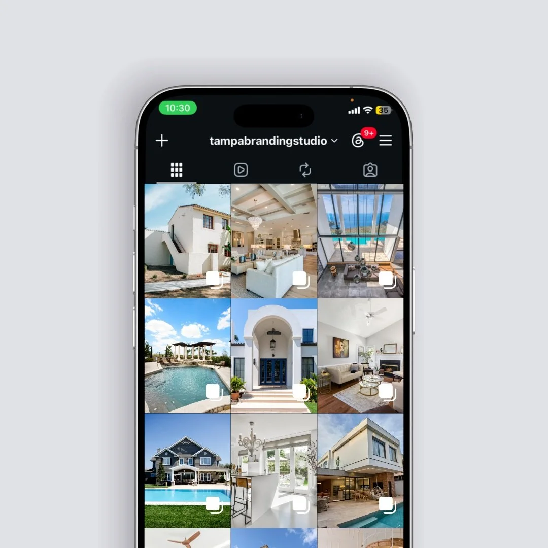 At Tampa Branding Studio, we manage social media for local businesses and service-based companies throughout Tampa Bay. We handle the strategy, content planning, graphic design, caption writing and posting, while keeping everything connected to the a
