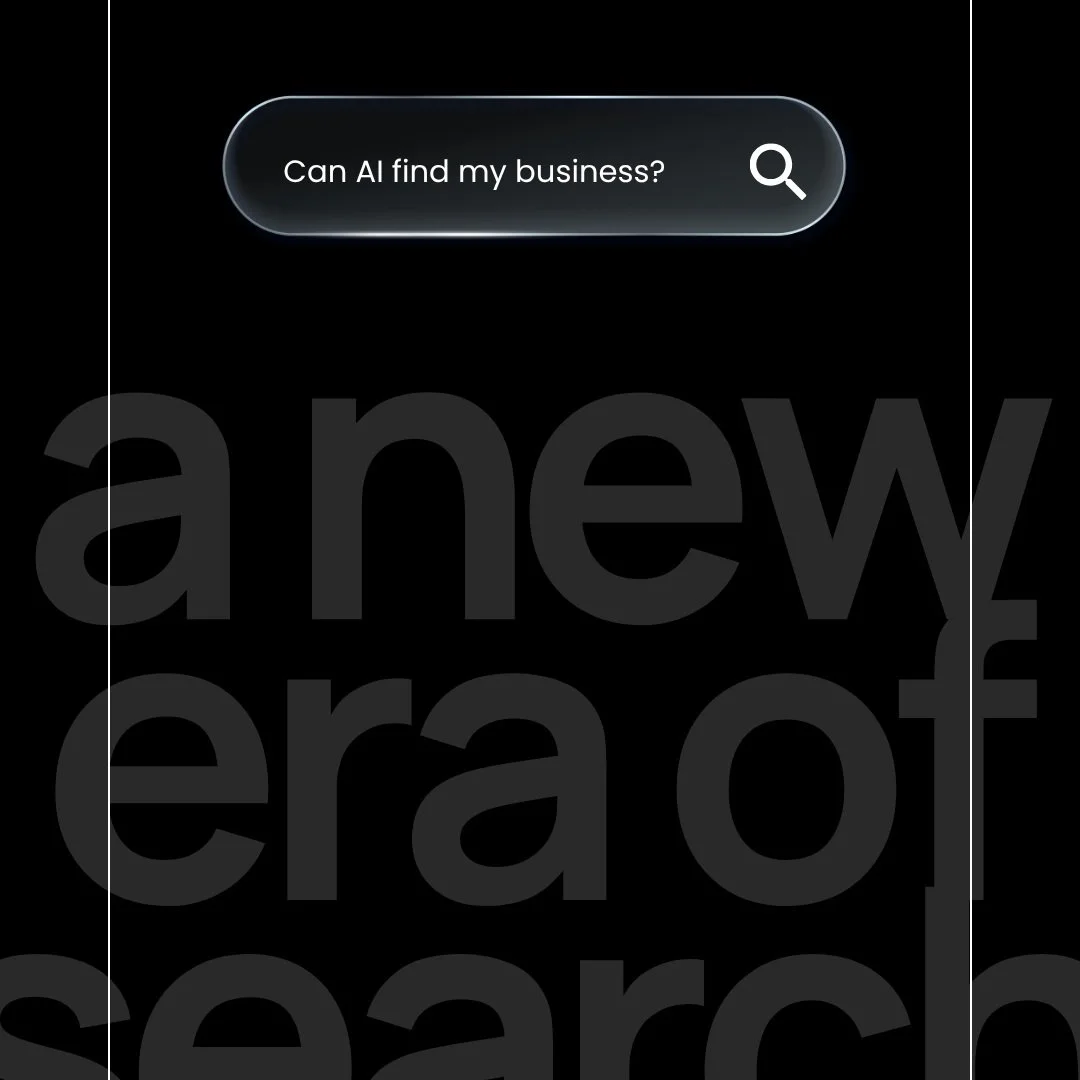Can AI actually find your business?

It&rsquo;s becoming a pretty important question.

Your customers aren&rsquo;t only searching Google anymore. They&rsquo;re asking ChatGPT for recommendations, using AI Overviews to research businesses, and searchi