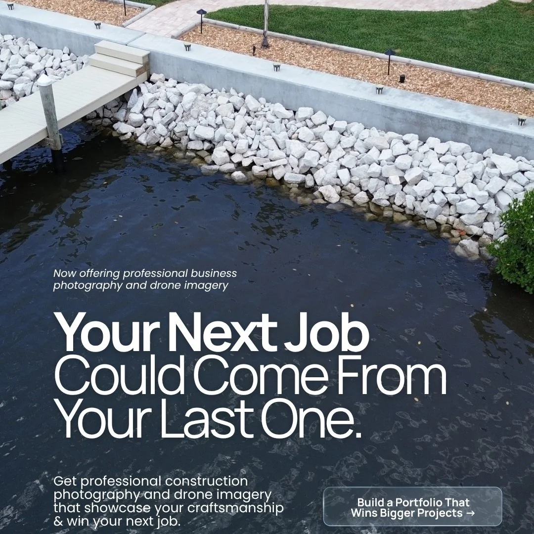 That project you just wrapped up could help you win the next one.

For contractors, builders and construction companies, finished projects are proof of what you can actually do. Professional construction photography gives you something better than a 