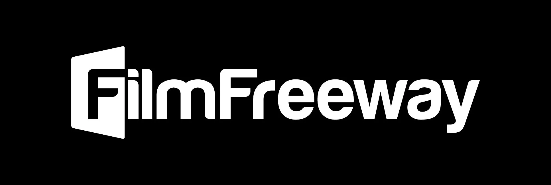 FilmFreeway logo, white text on black background