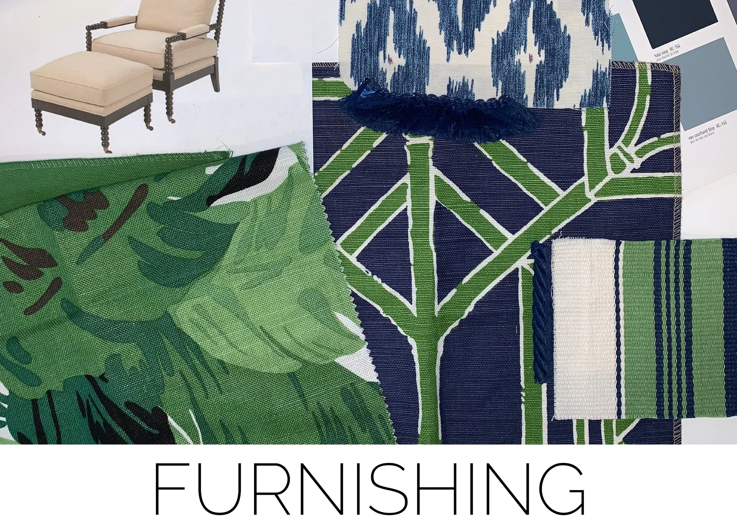 Personalized with full specs for furniture, upholstery and window treatments — trade sourcing where available.