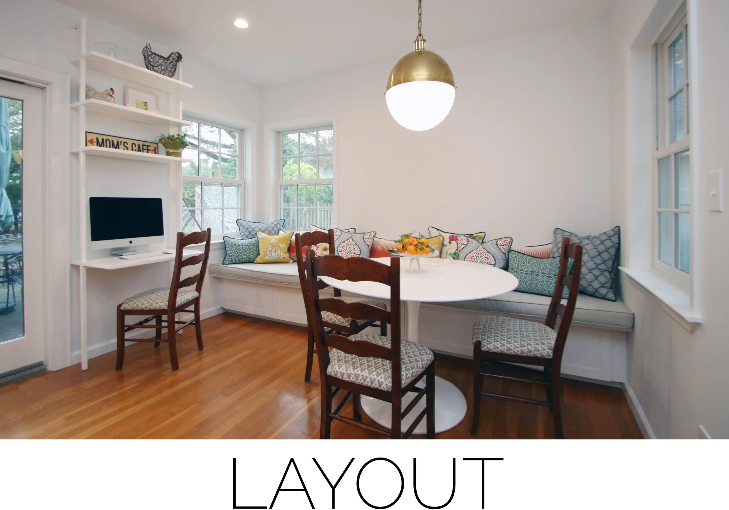 Furniture arrangement and spatial planning for any room. From 2 hours.