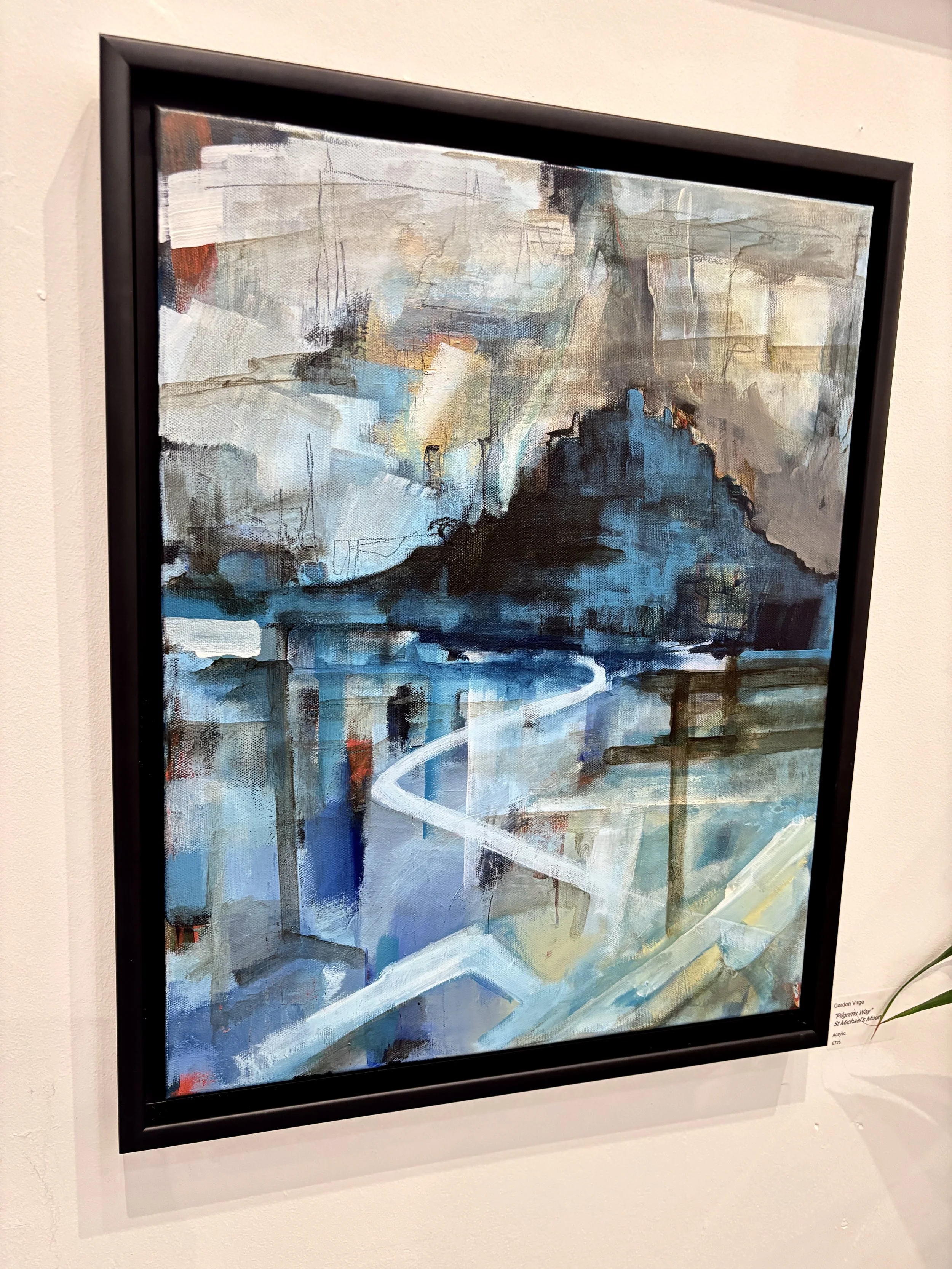 Pilgrims Way Original SOLD at Gallery TR1 Truro