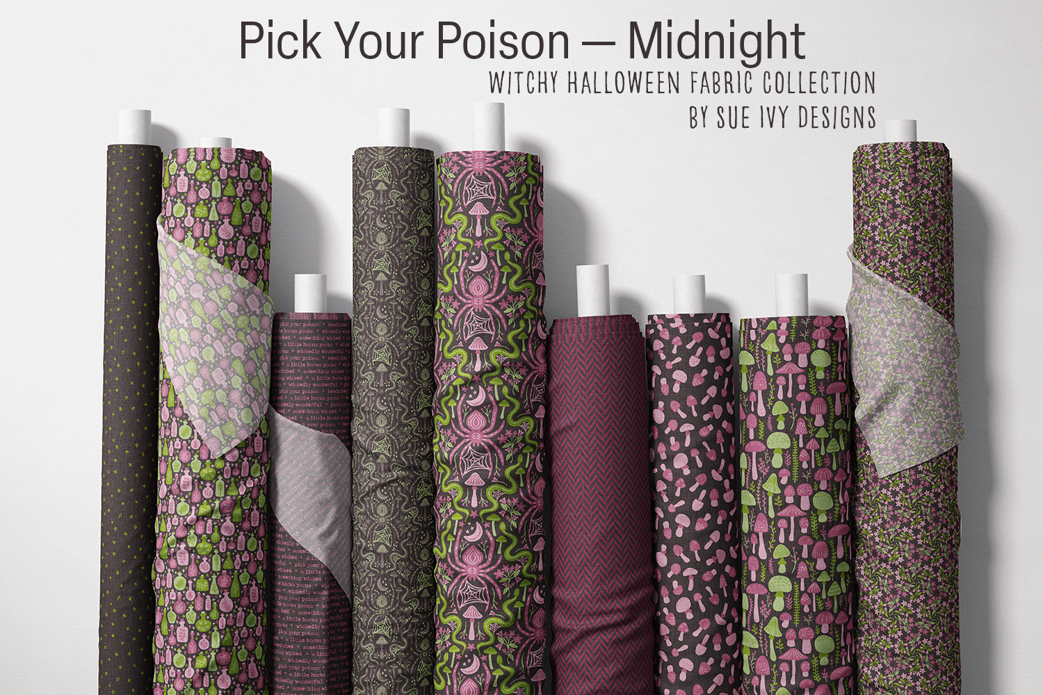Witchcore Poison Fabric