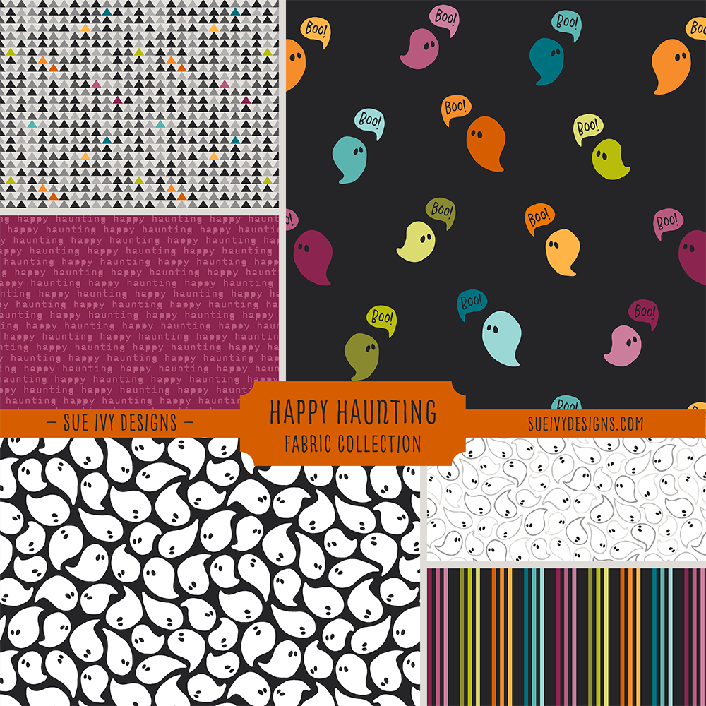 Happy Haunting Halloween Fabric Collection