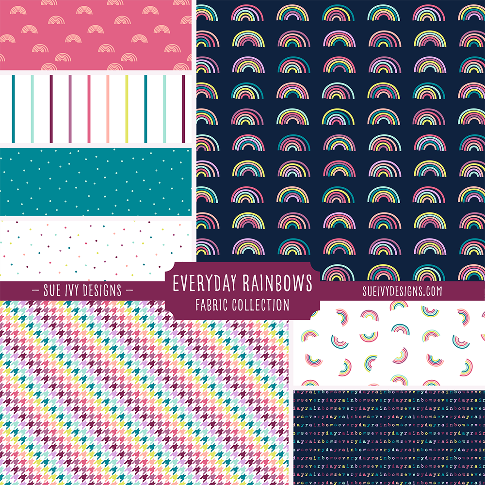Everyday Rainbows Fabric Collection