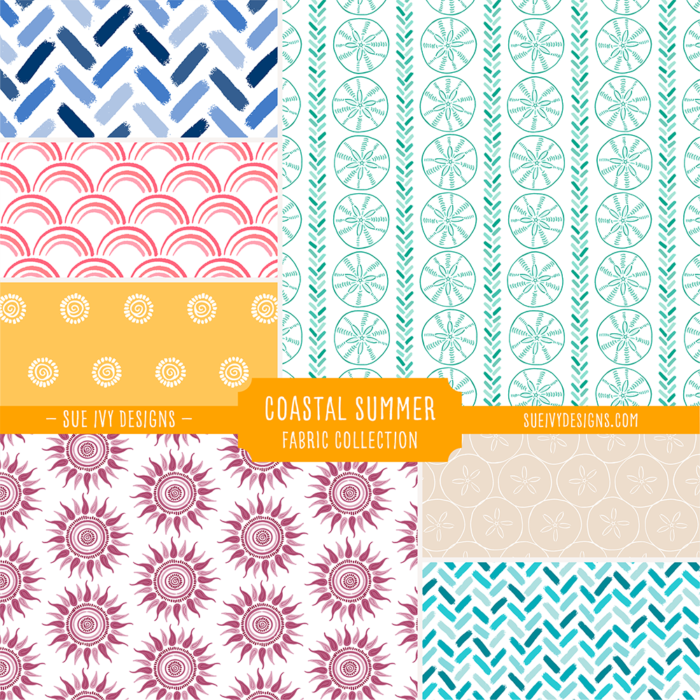 Coastal Summer Fabric Collection