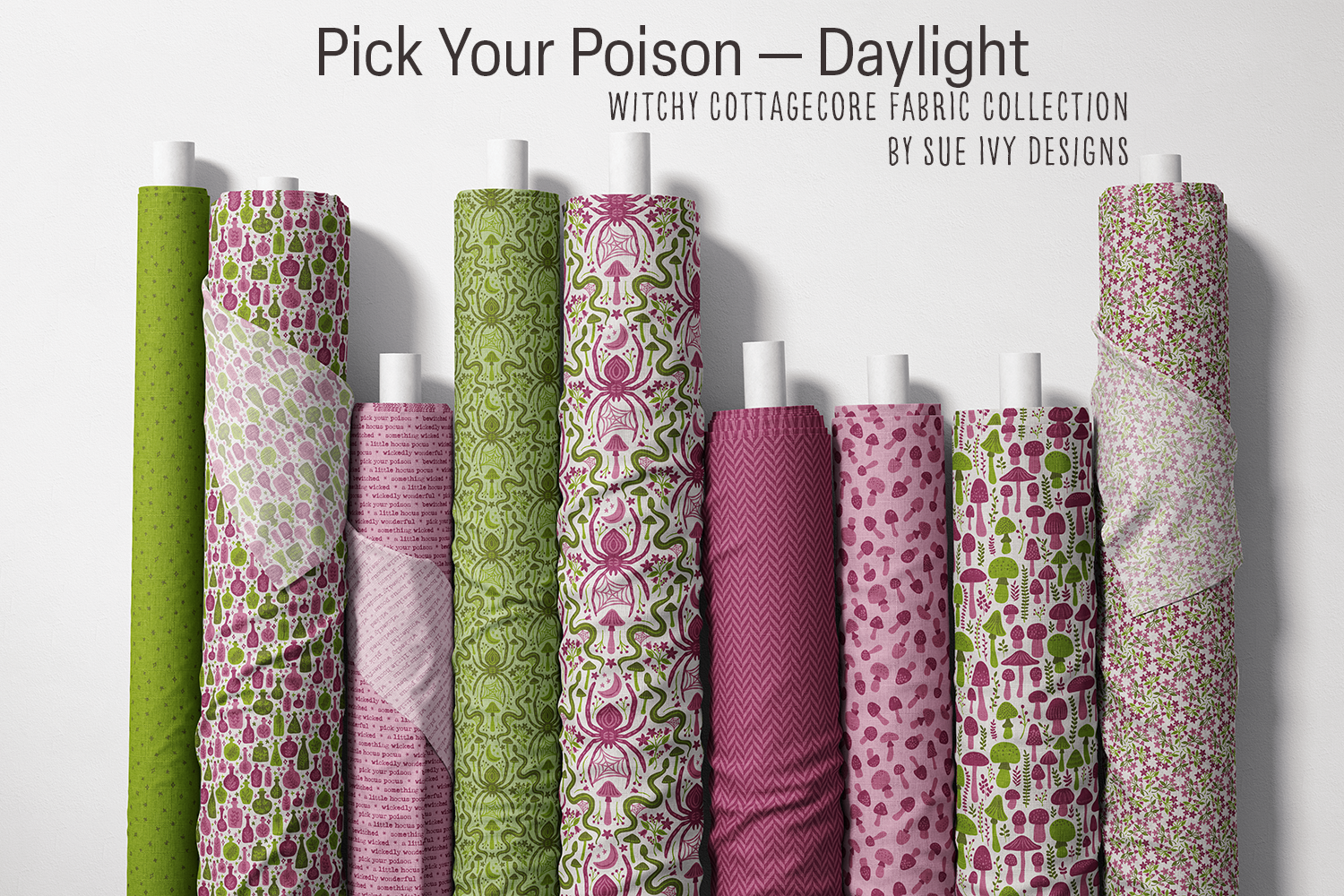 Witchy Woodland Poison Fabric