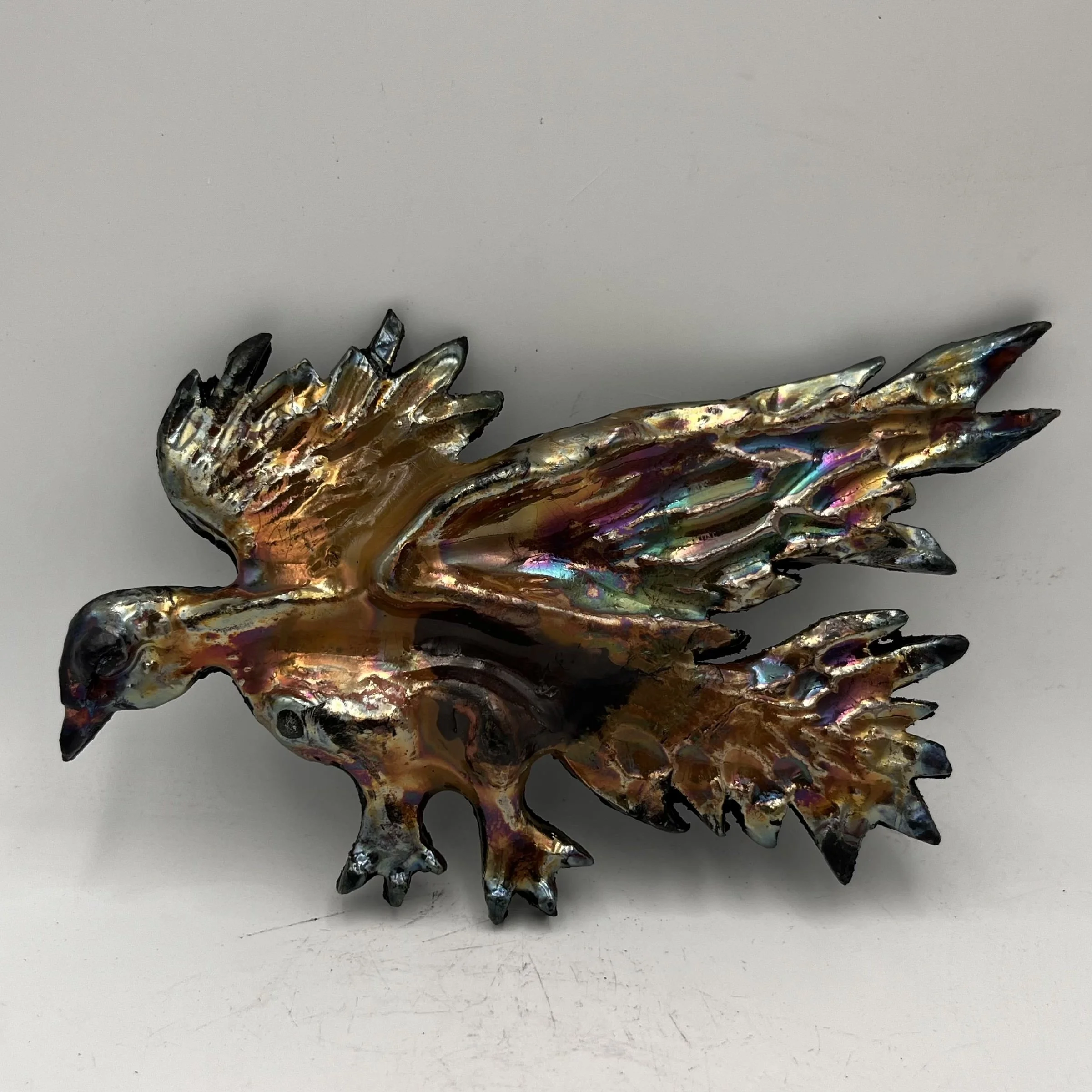 Raku Bird, Golden