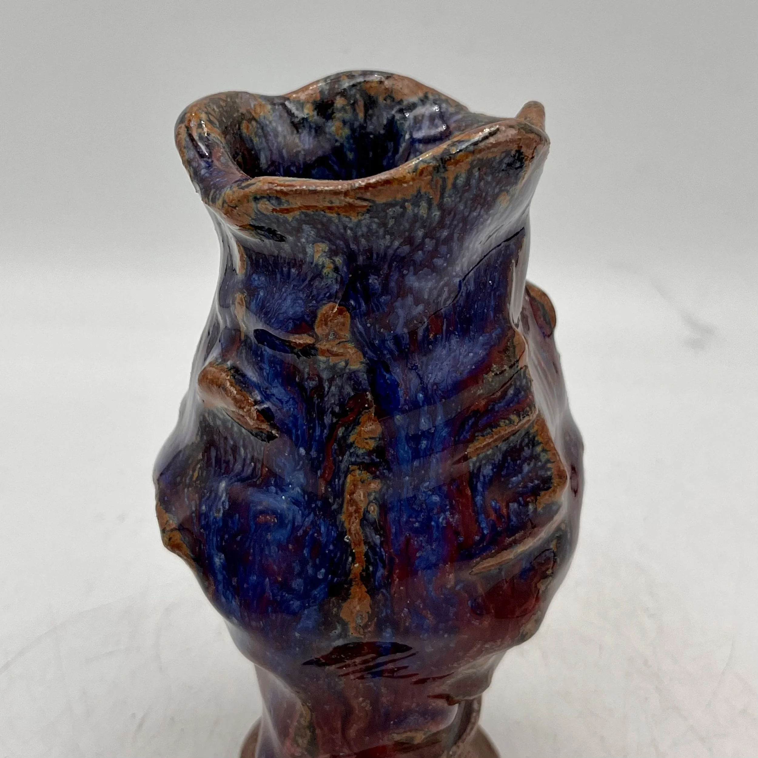 Rainbow Throw up Bud Vase