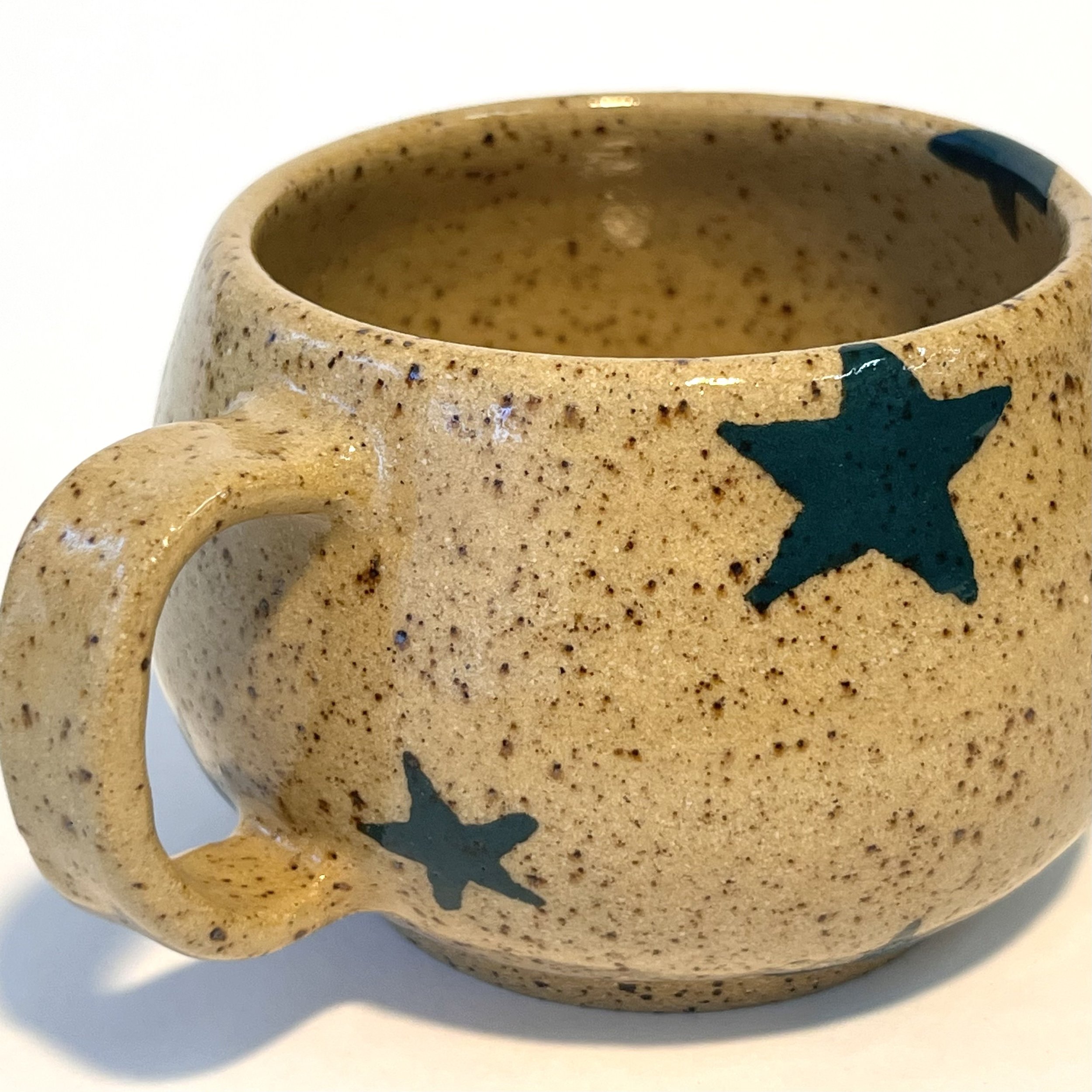 Dark Teal Star Mug