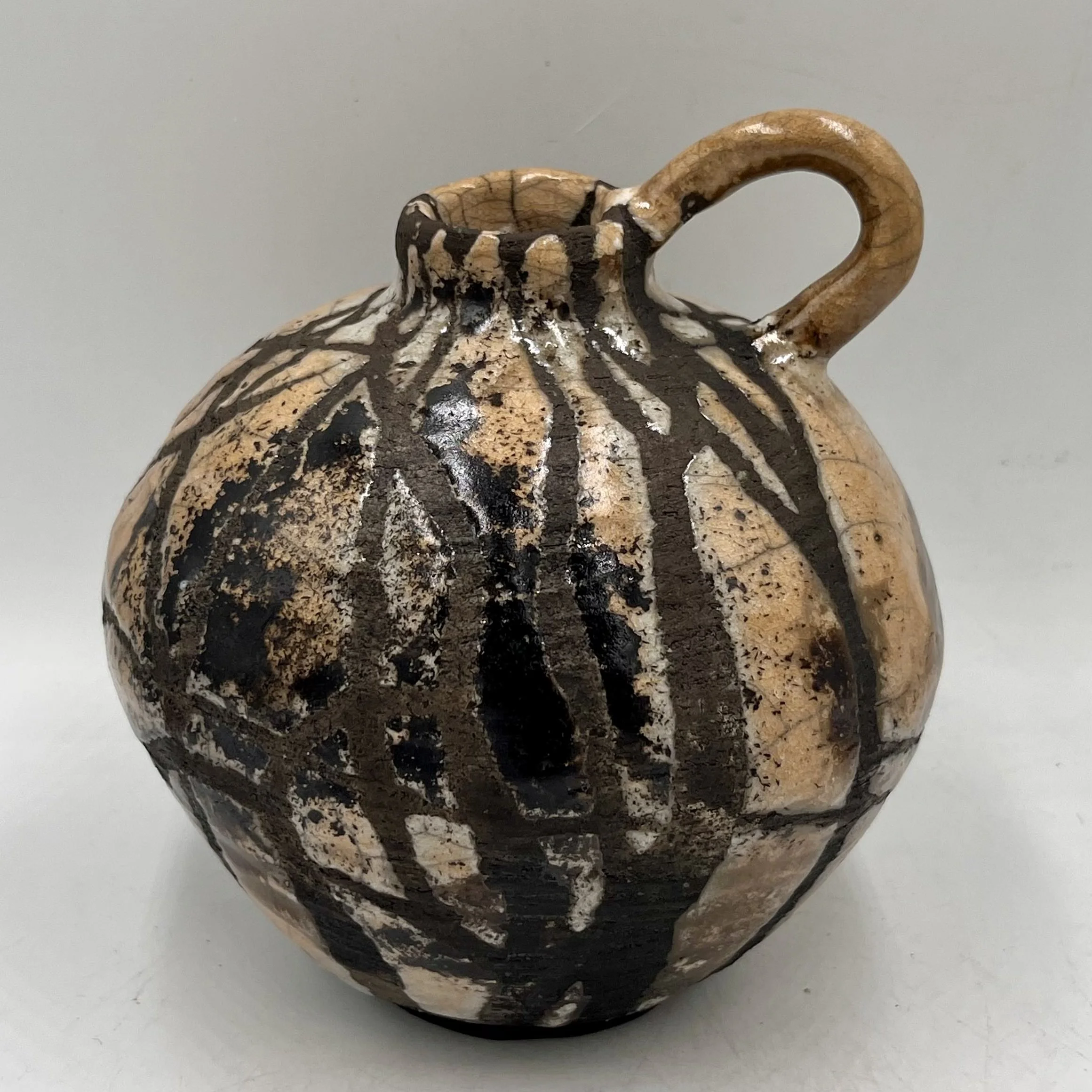 Raku Fired Vase