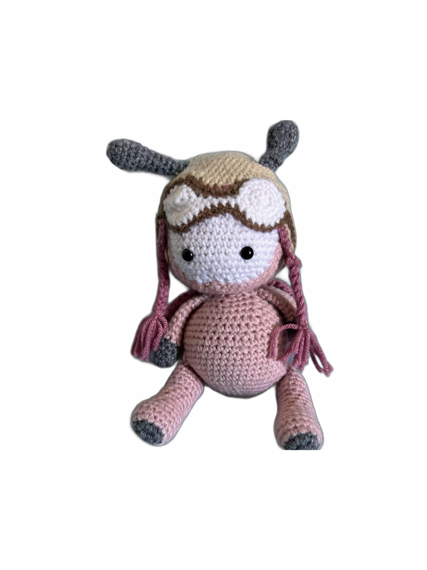 Pixie Pilot Amigurumi Handmade Doll