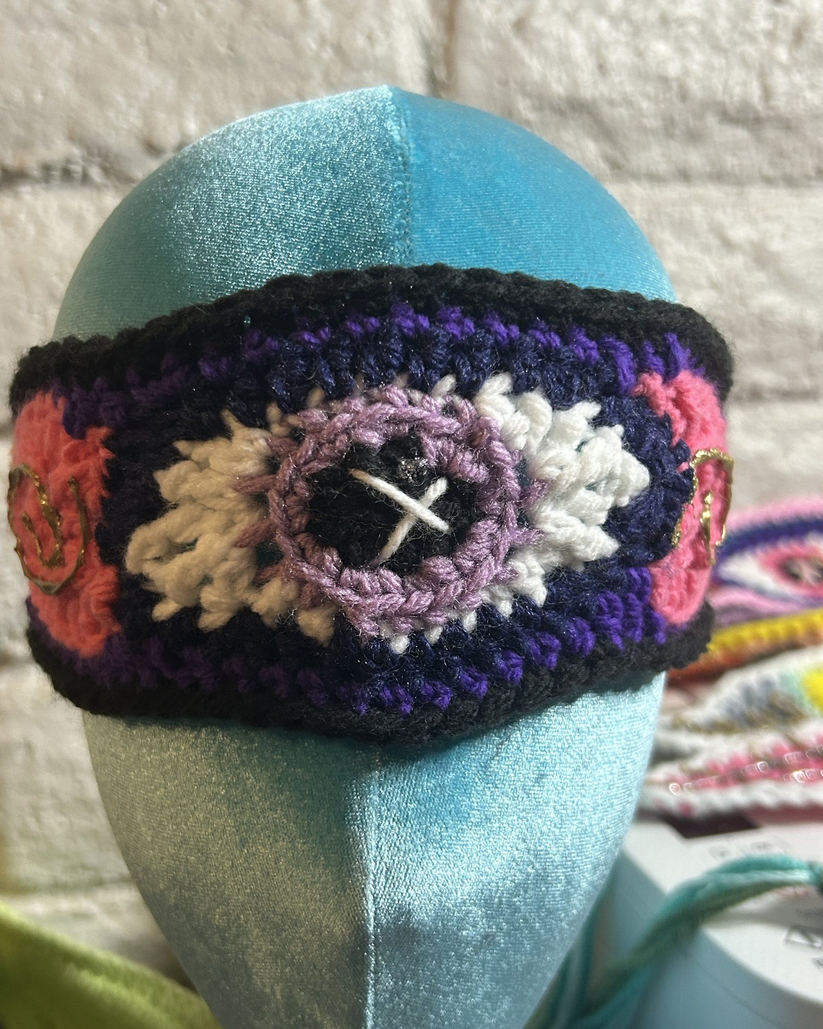 Cosmic Eye Crochet Headband